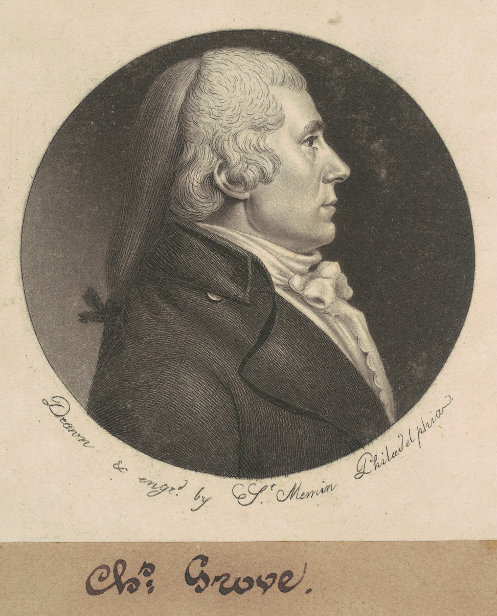 Charles Grove alkotó: Charles B. J. Févret de Saint Mémin