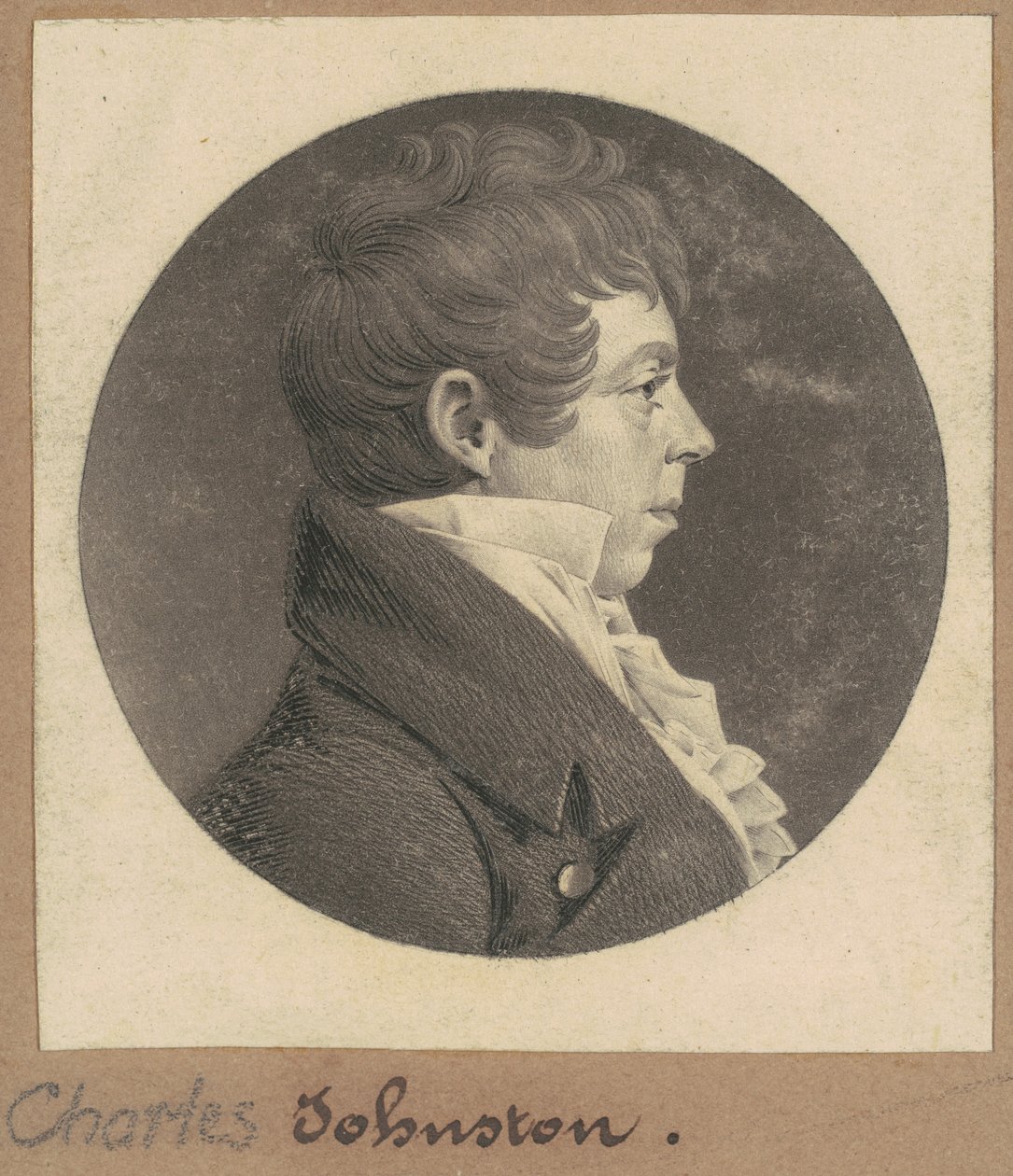 Charles Johnston alkotó: Charles B. J. Févret de Saint Mémin