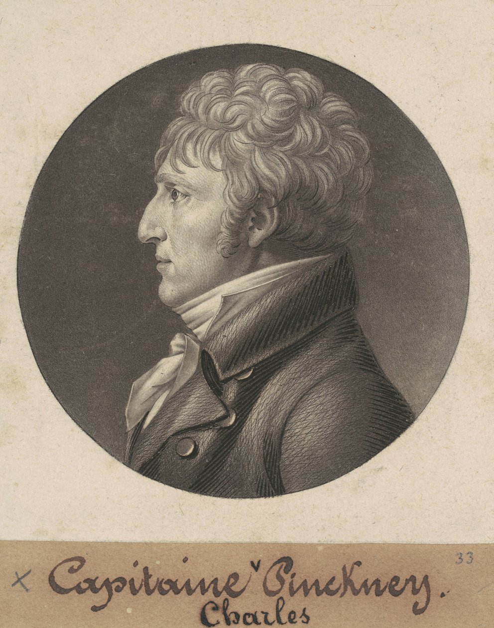 Charles Pinckney alkotó: Charles B. J. Févret de Saint Mémin