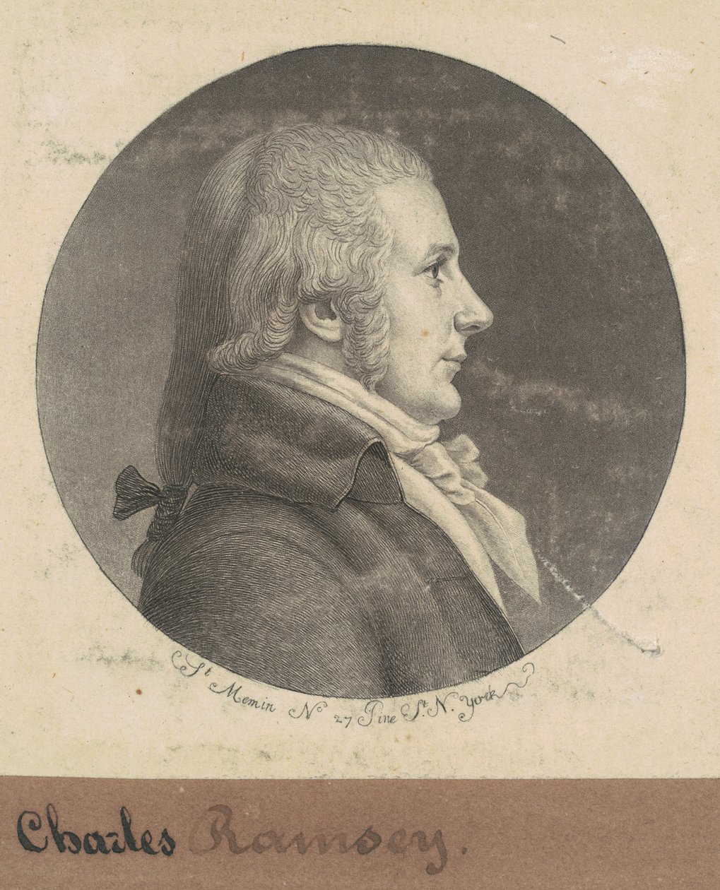 Charles Ramsay alkotó: Charles B. J. Févret de Saint Mémin
