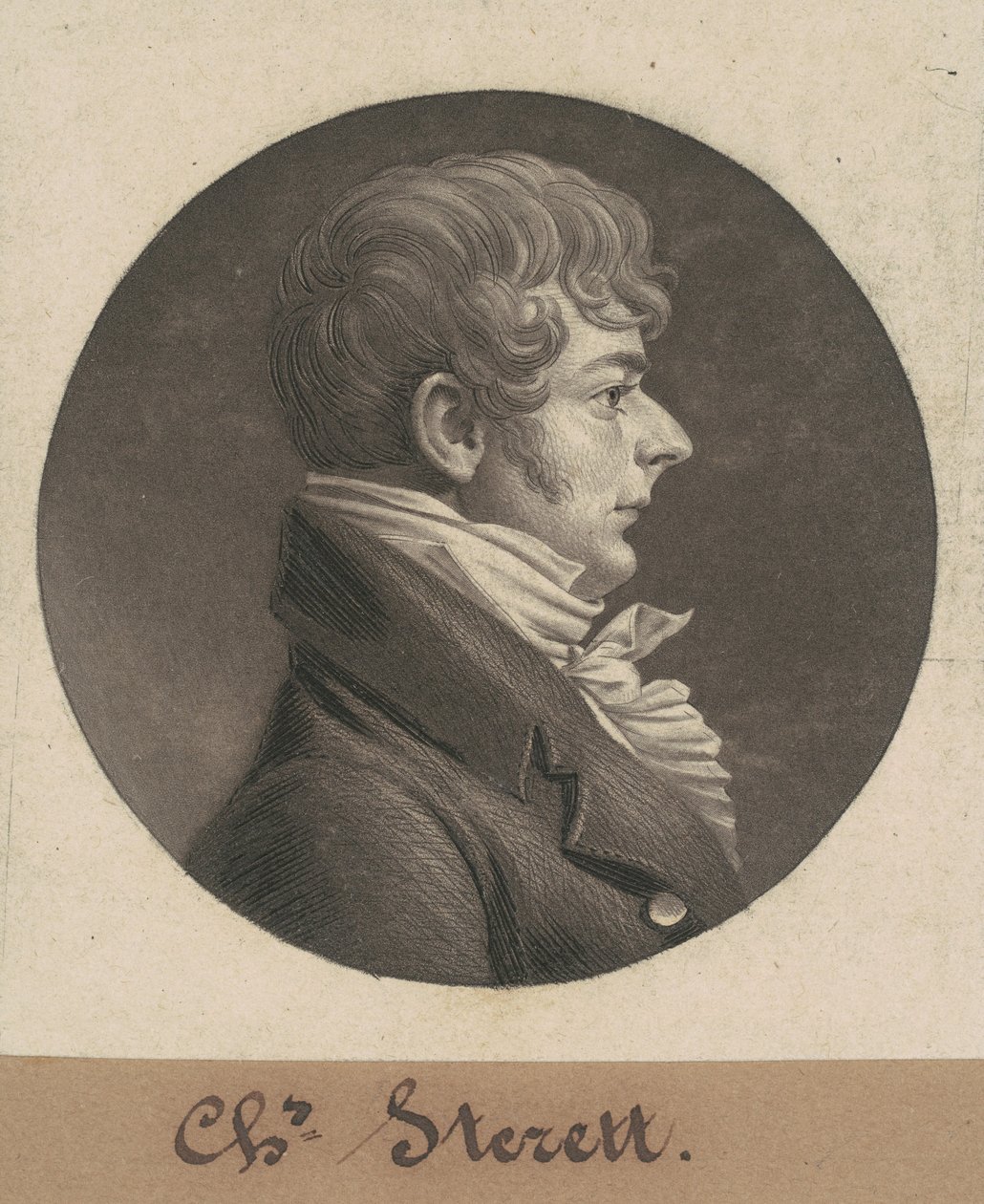 Charles Steret alkotó: Charles B. J. Févret de Saint Mémin