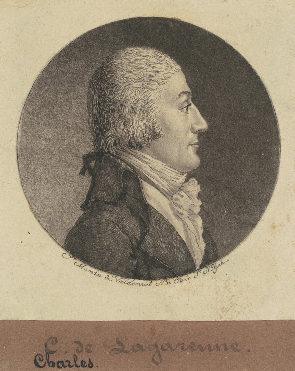 Charles de lagarenne alkotó: Charles B. J. Févret de Saint Mémin