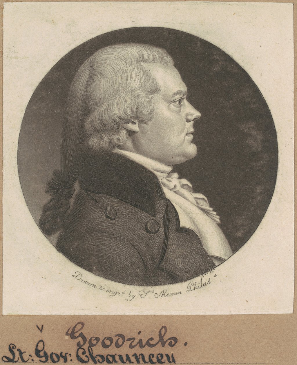 Chauncey Goodrich alkotó: Charles B. J. Févret de Saint Mémin