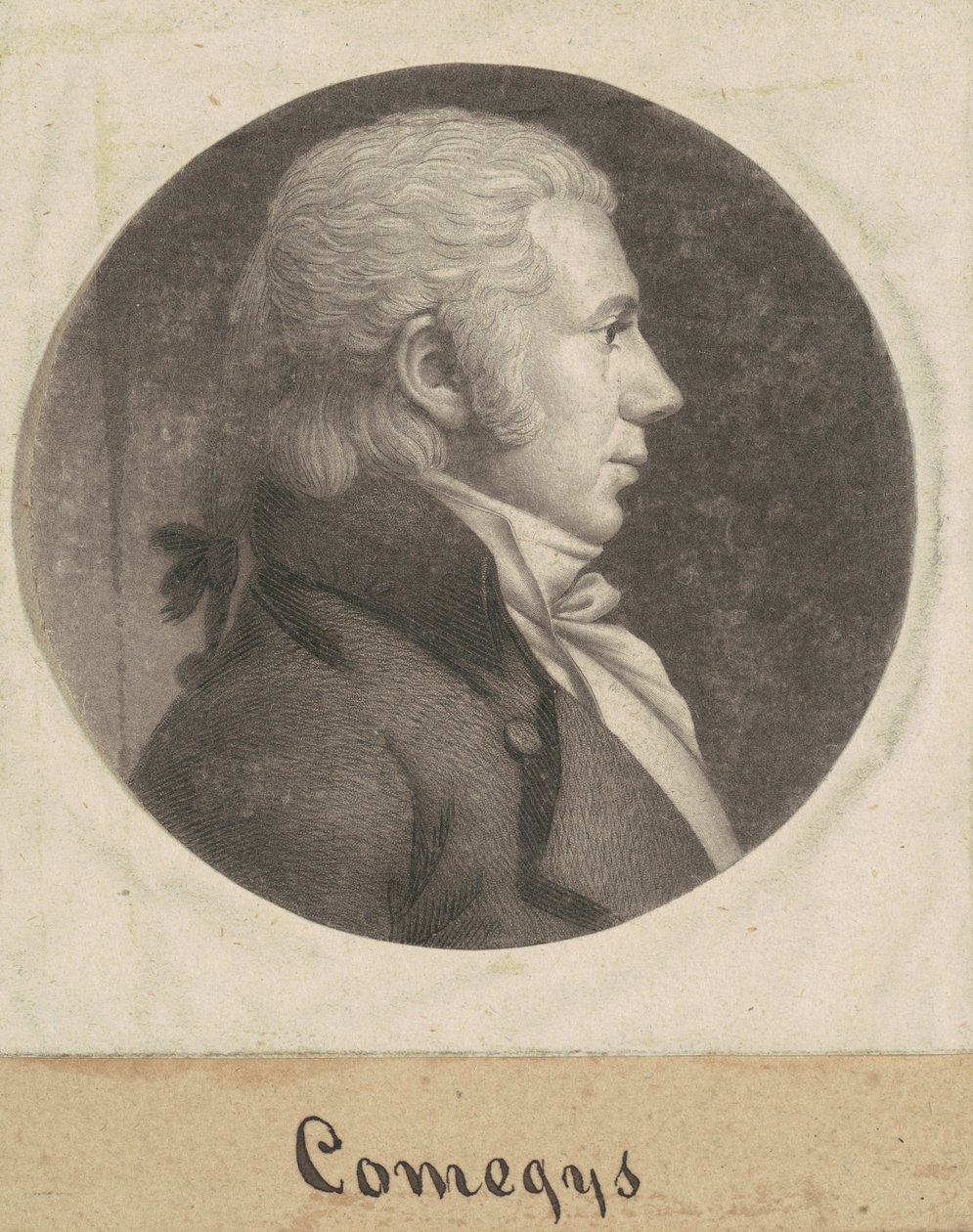 Comegys alkotó: Charles B. J. Févret de Saint Mémin