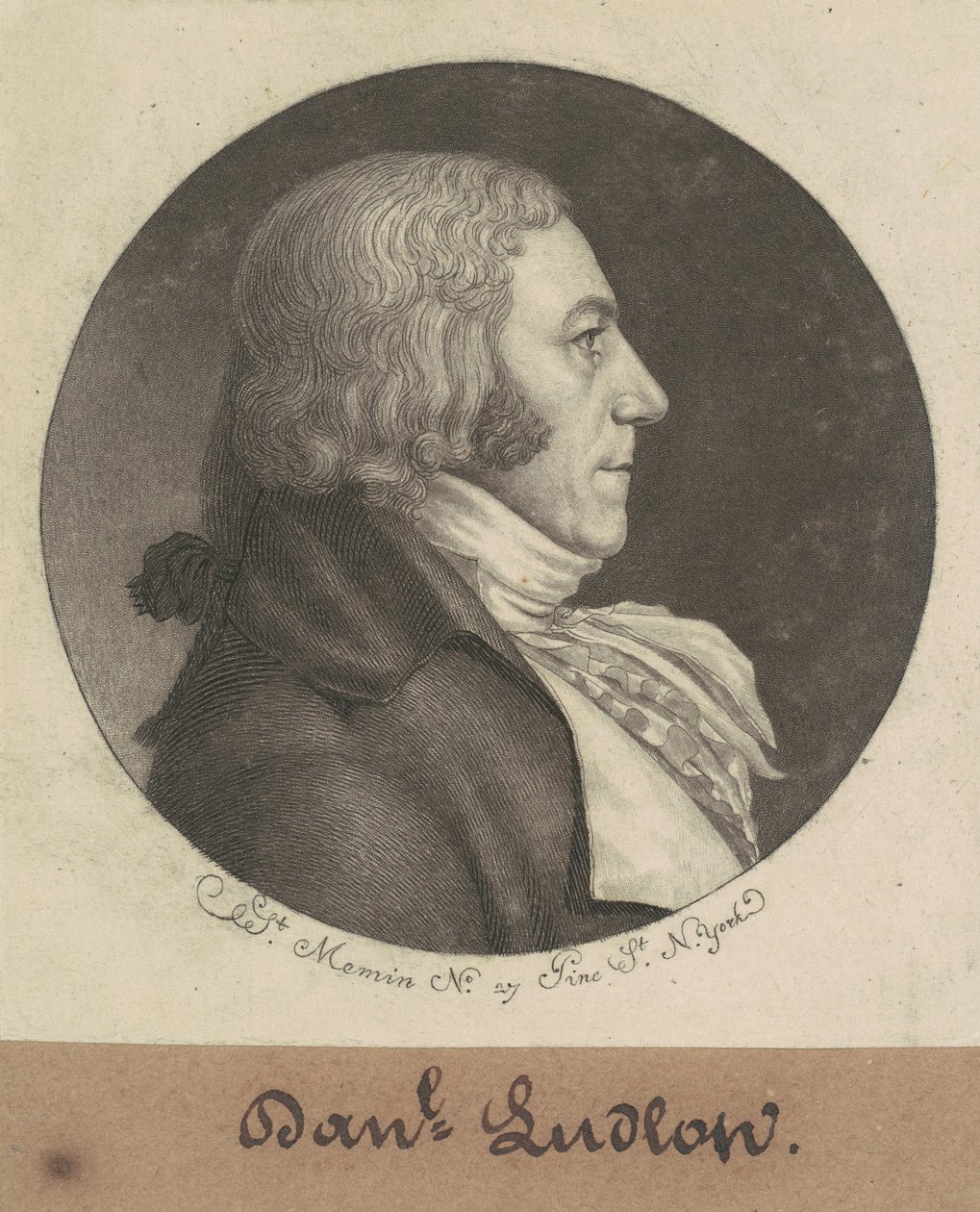 Daniel Ludlow alkotó: Charles B. J. Févret de Saint Mémin
