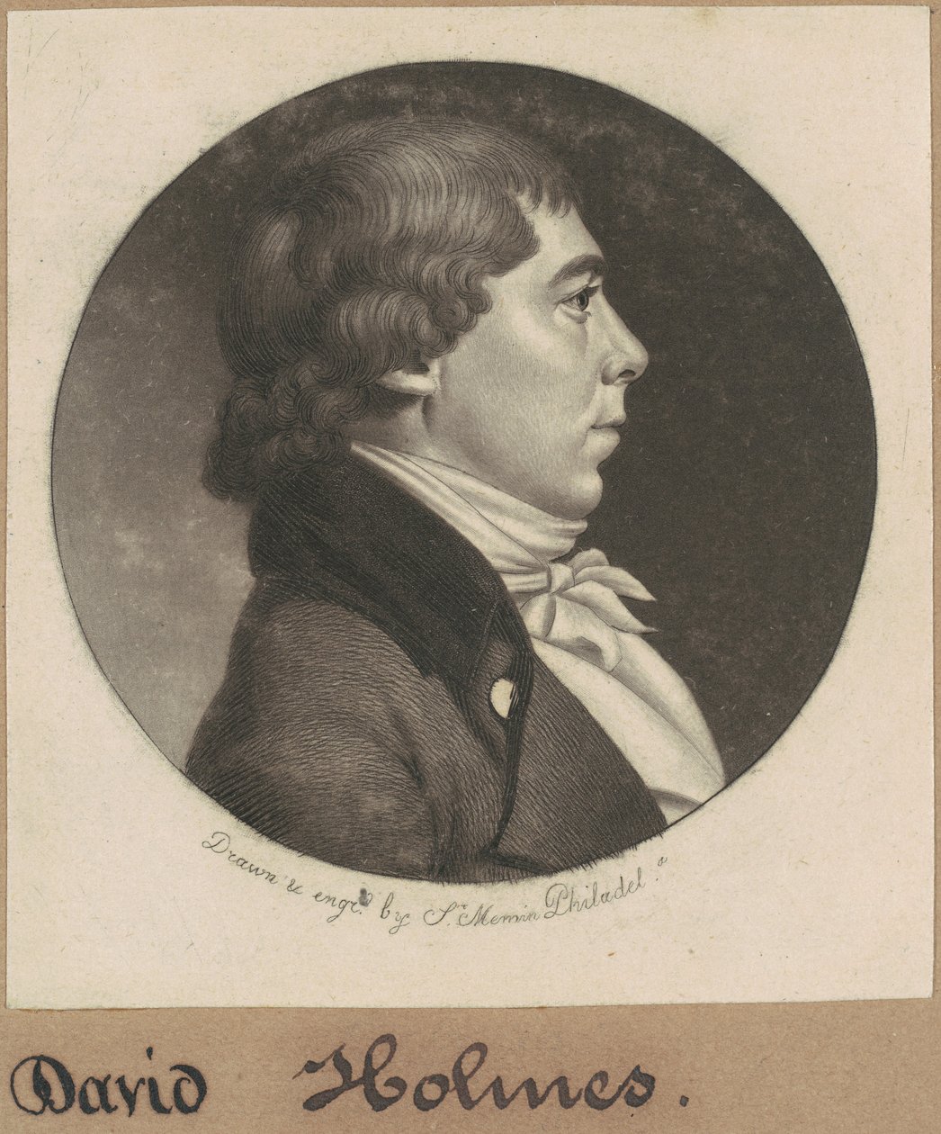 David Holmes alkotó: Charles B. J. Févret de Saint Mémin