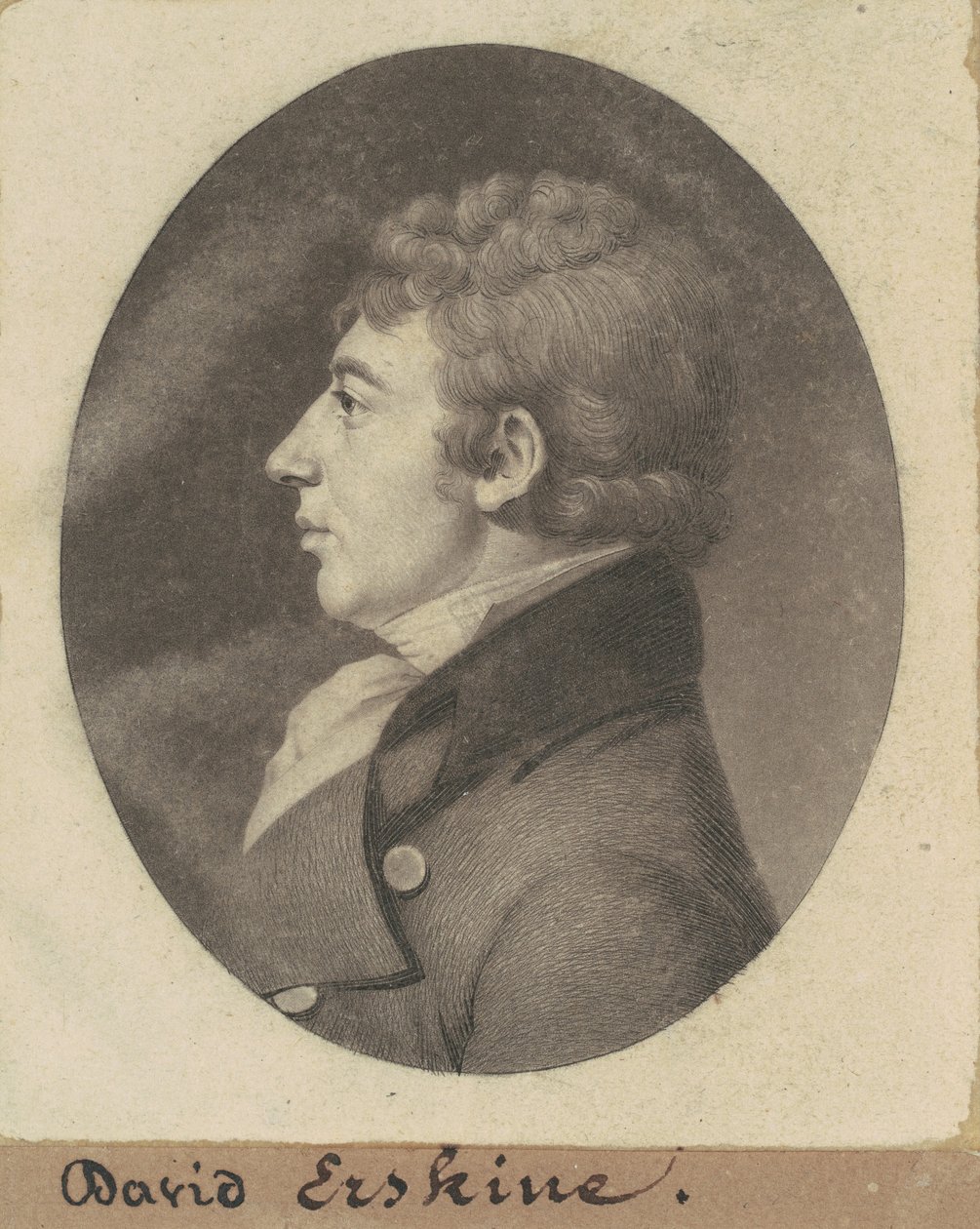 David Montagu Erskine alkotó: Charles B. J. Févret de Saint Mémin