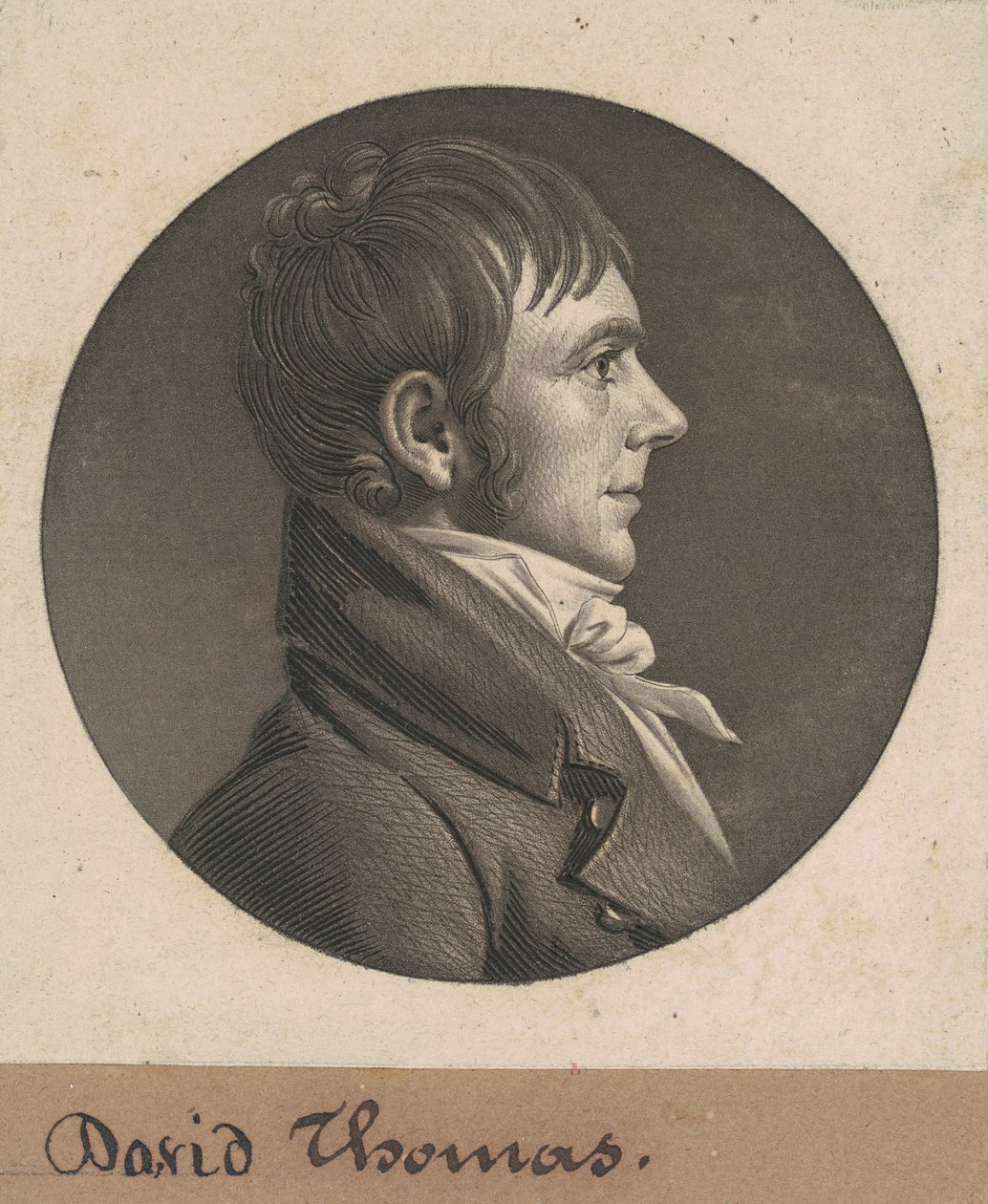 David Thomas alkotó: Charles B. J. Févret de Saint Mémin