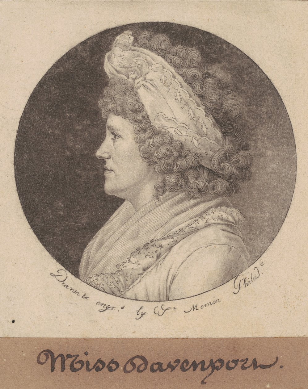 Debby Davenport alkotó: Charles B. J. Févret de Saint Mémin