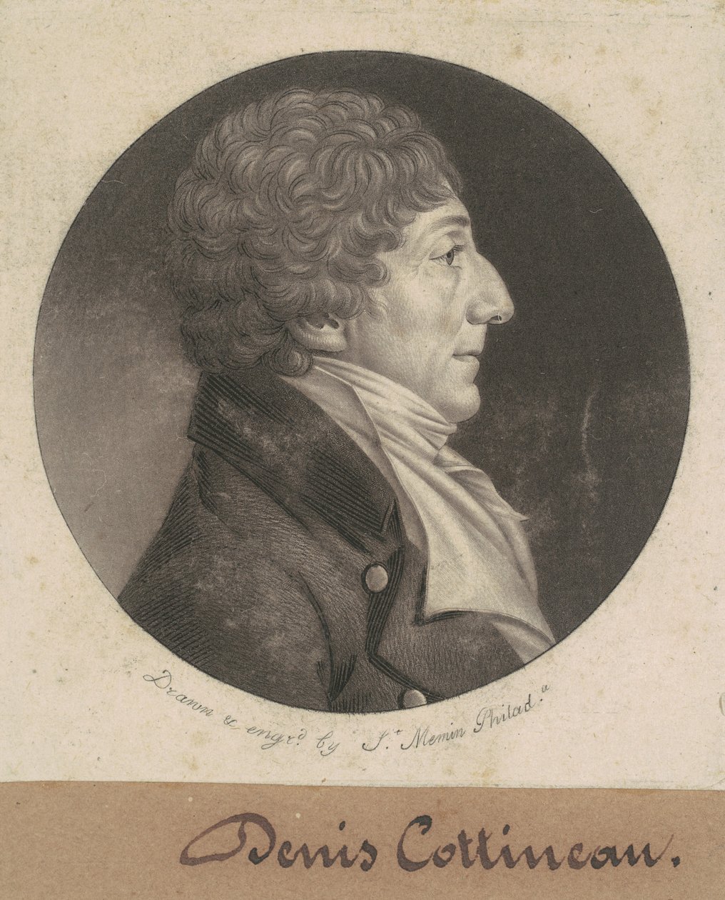Dennis Nicholas Cottineau alkotó: Charles B. J. Févret de Saint Mémin