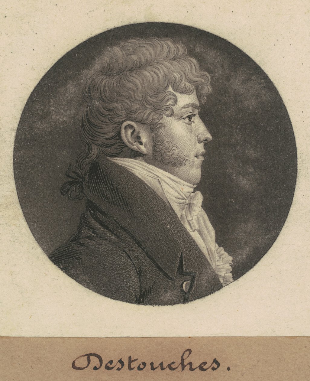Gombok alkotó: Charles B. J. Févret de Saint Mémin