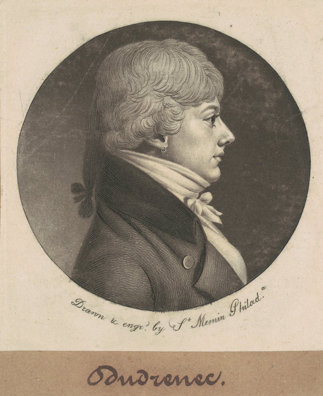 Dudrenec alkotó: Charles B. J. Févret de Saint Mémin