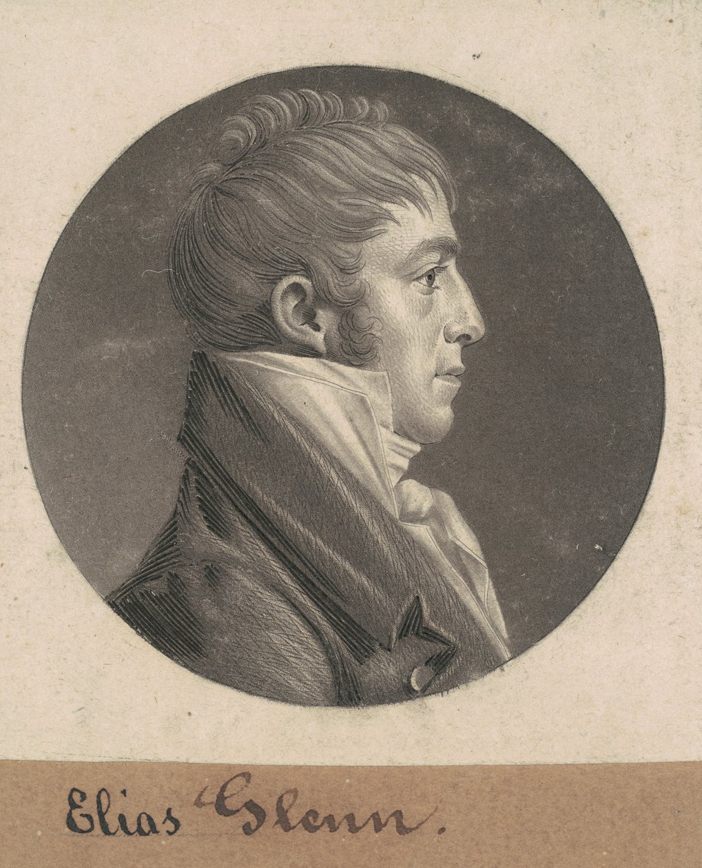 Elias Glenn alkotó: Charles B. J. Févret de Saint Mémin