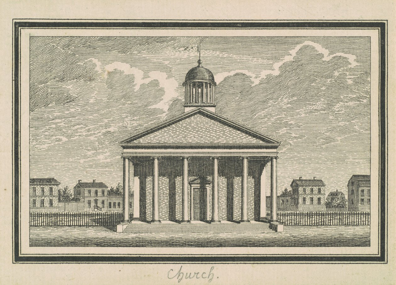 Esperanza, templom alkotó: Charles B. J. Févret de Saint Mémin