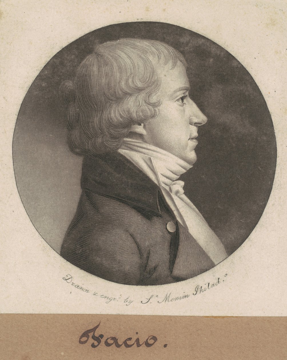 én igen alkotó: Charles B. J. Févret de Saint Mémin
