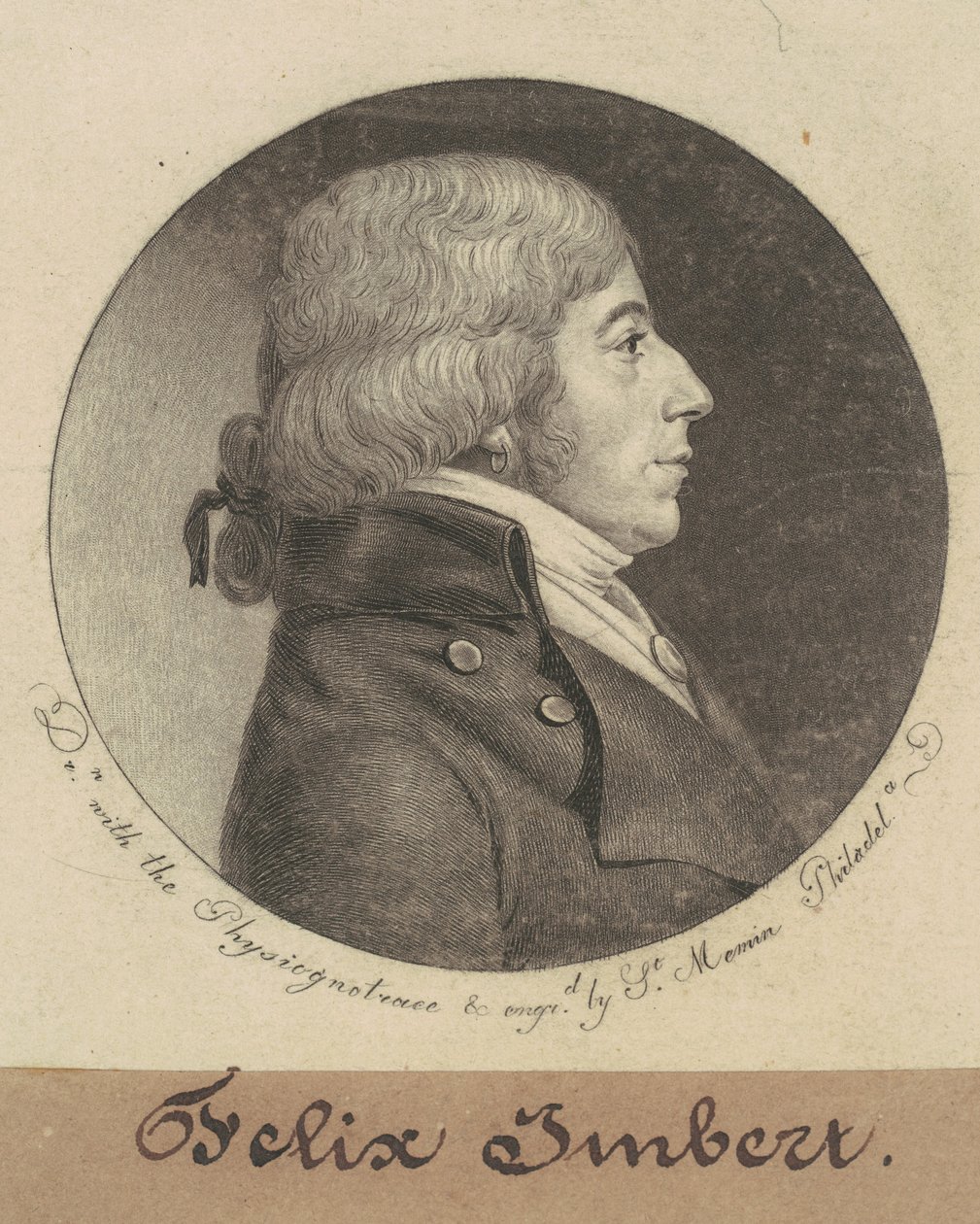 Felix Imbert alkotó: Charles B. J. Févret de Saint Mémin