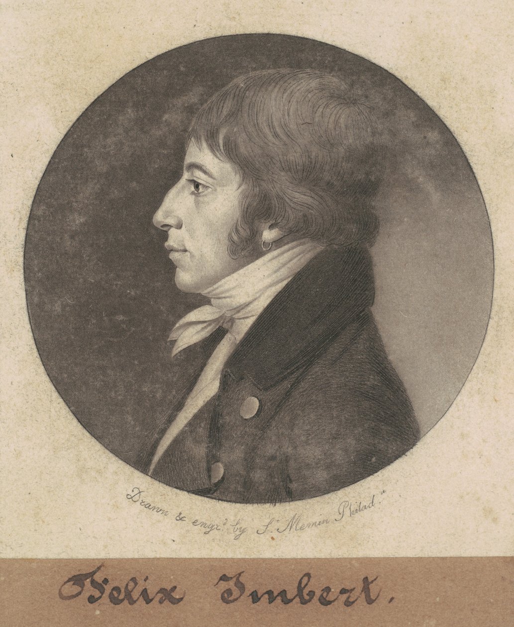 Felix Imbert alkotó: Charles B. J. Févret de Saint Mémin