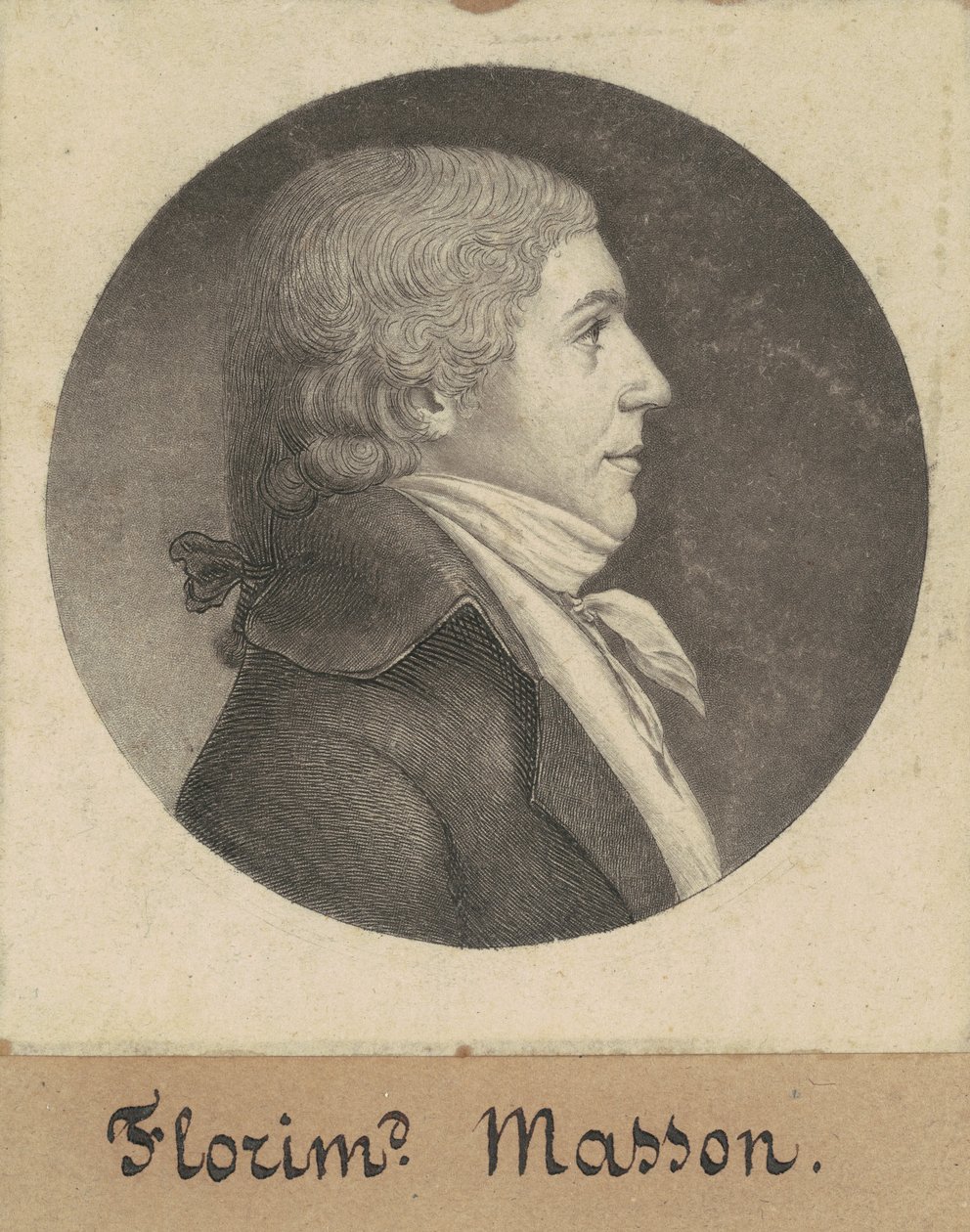 Florimond Masson alkotó: Charles B. J. Févret de Saint Mémin