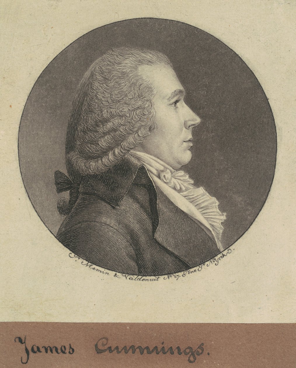 Fortescue Cuming alkotó: Charles B. J. Févret de Saint Mémin