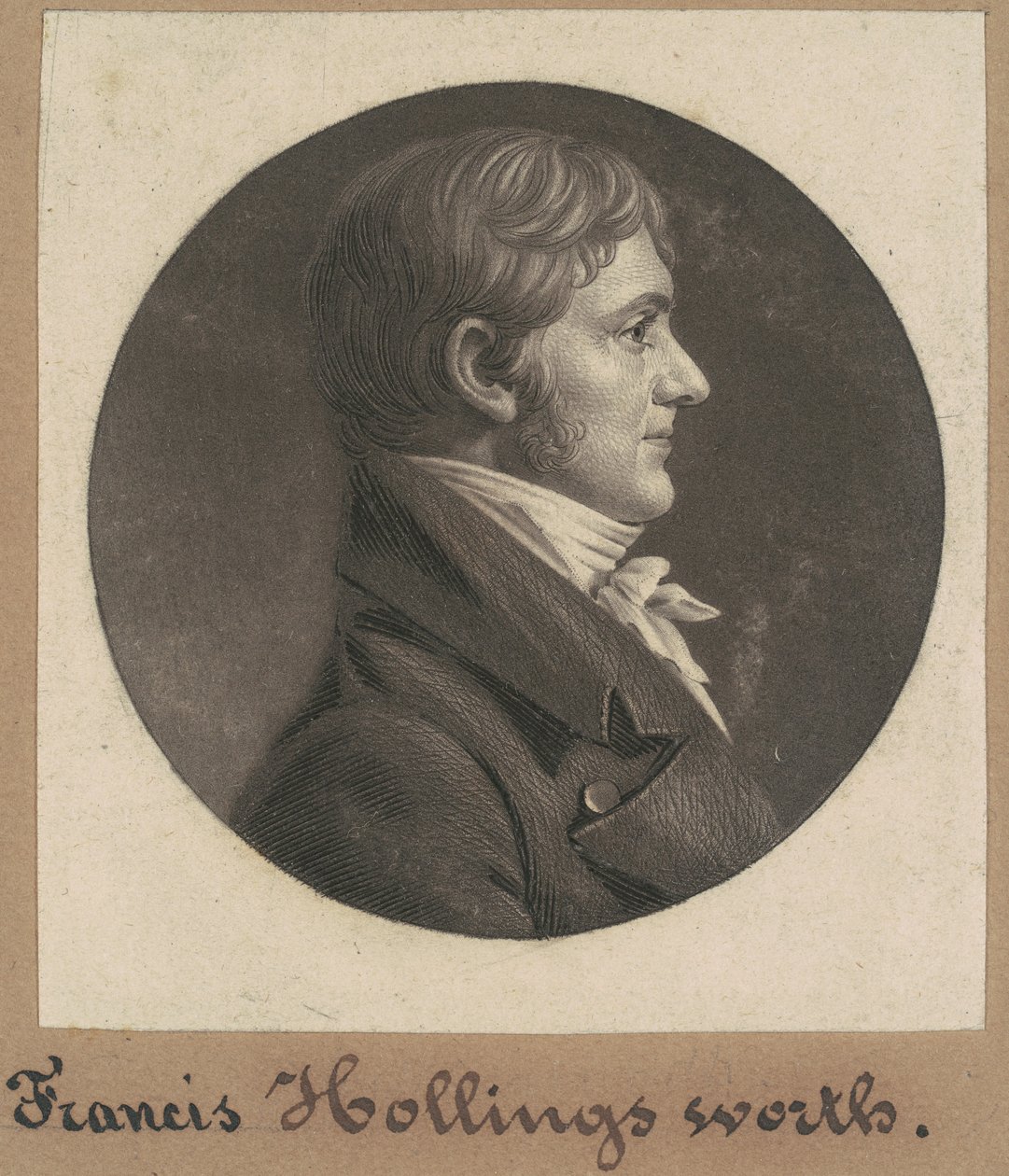 Francis Hollingsworth alkotó: Charles B. J. Févret de Saint Mémin