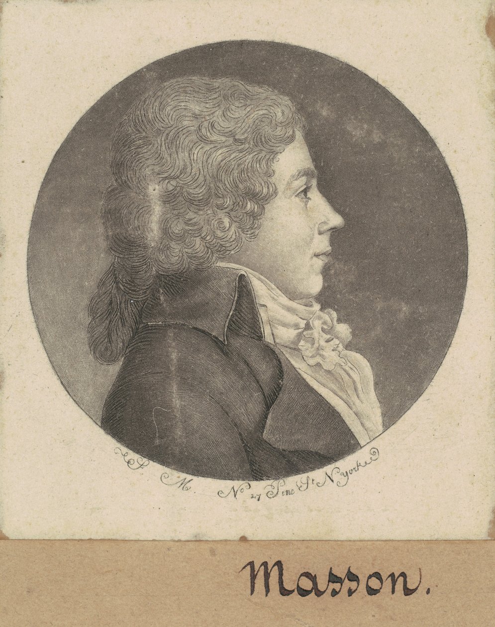 Francois Desire Masson alkotó: Charles B. J. Févret de Saint Mémin