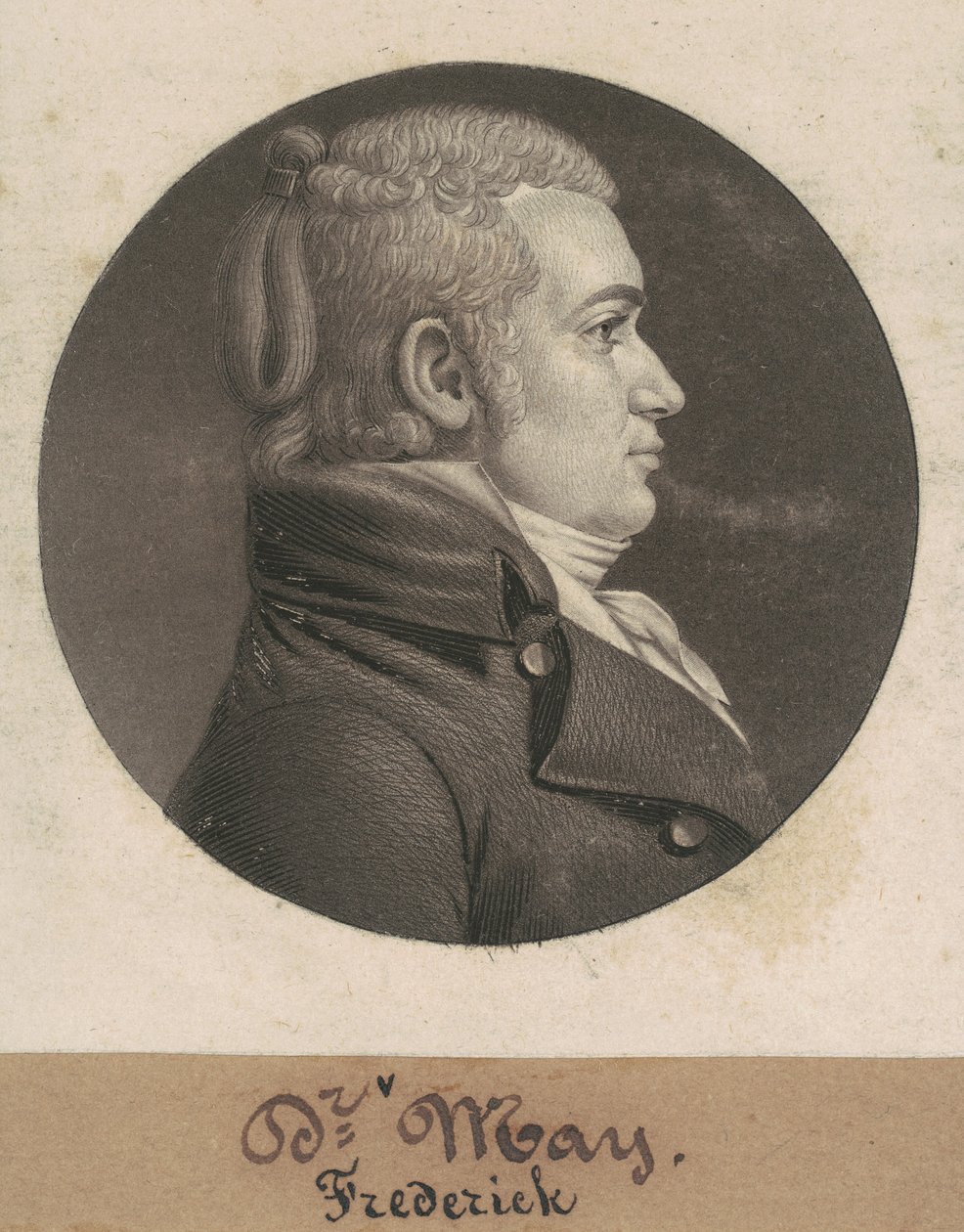 Frederick May alkotó: Charles B. J. Févret de Saint Mémin