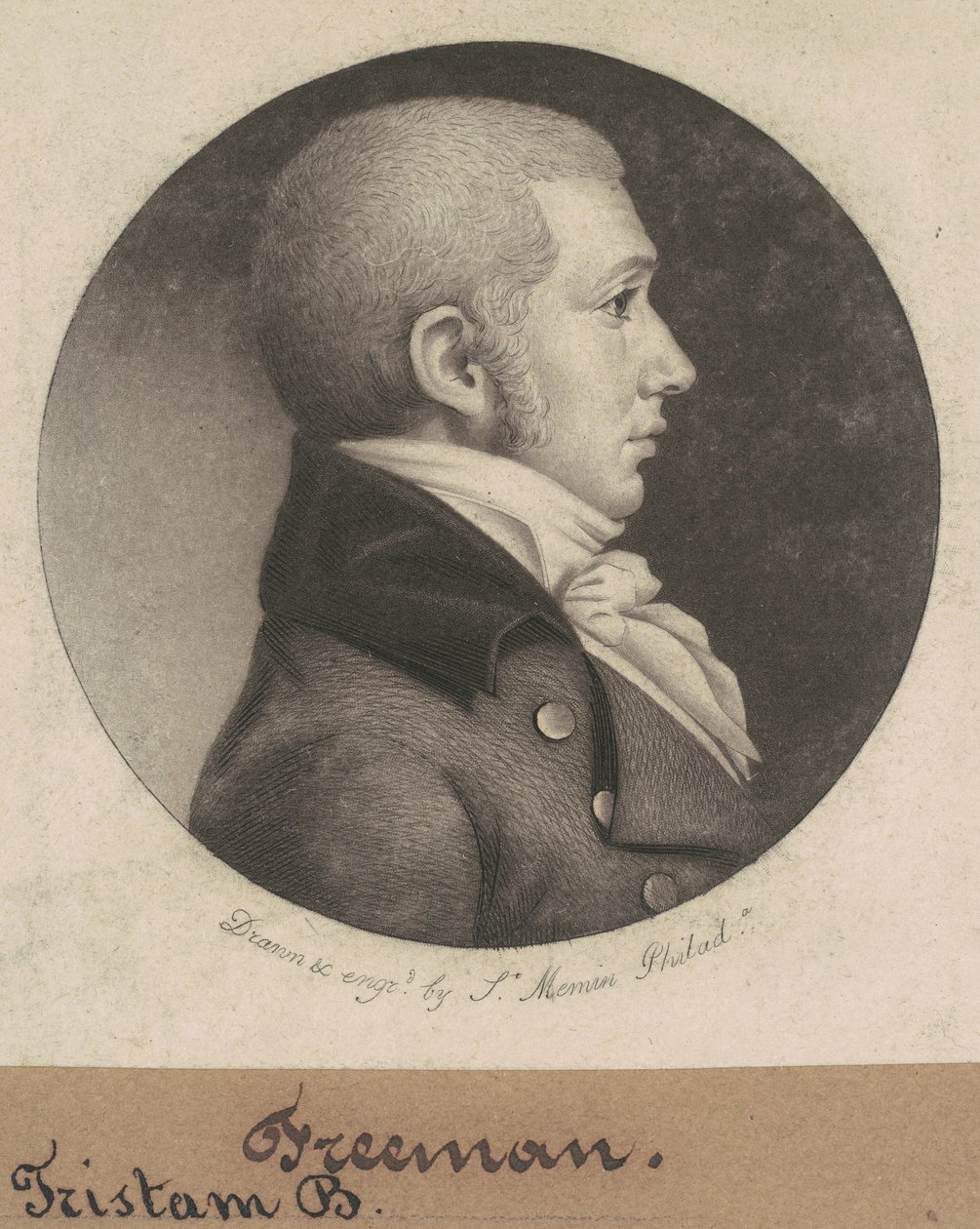 Freeman alkotó: Charles B. J. Févret de Saint Mémin
