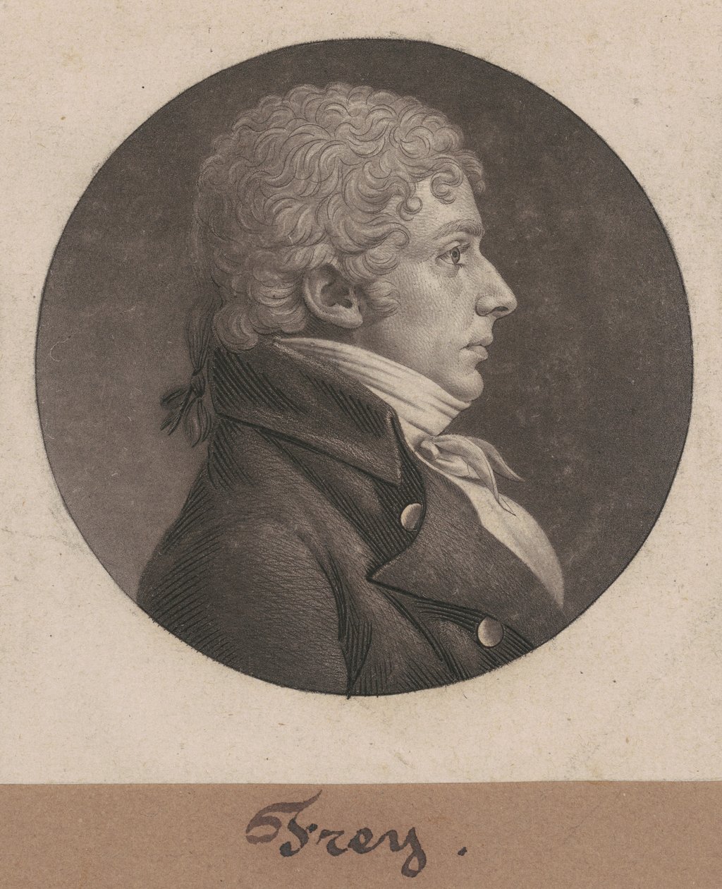 Frey alkotó: Charles B. J. Févret de Saint Mémin