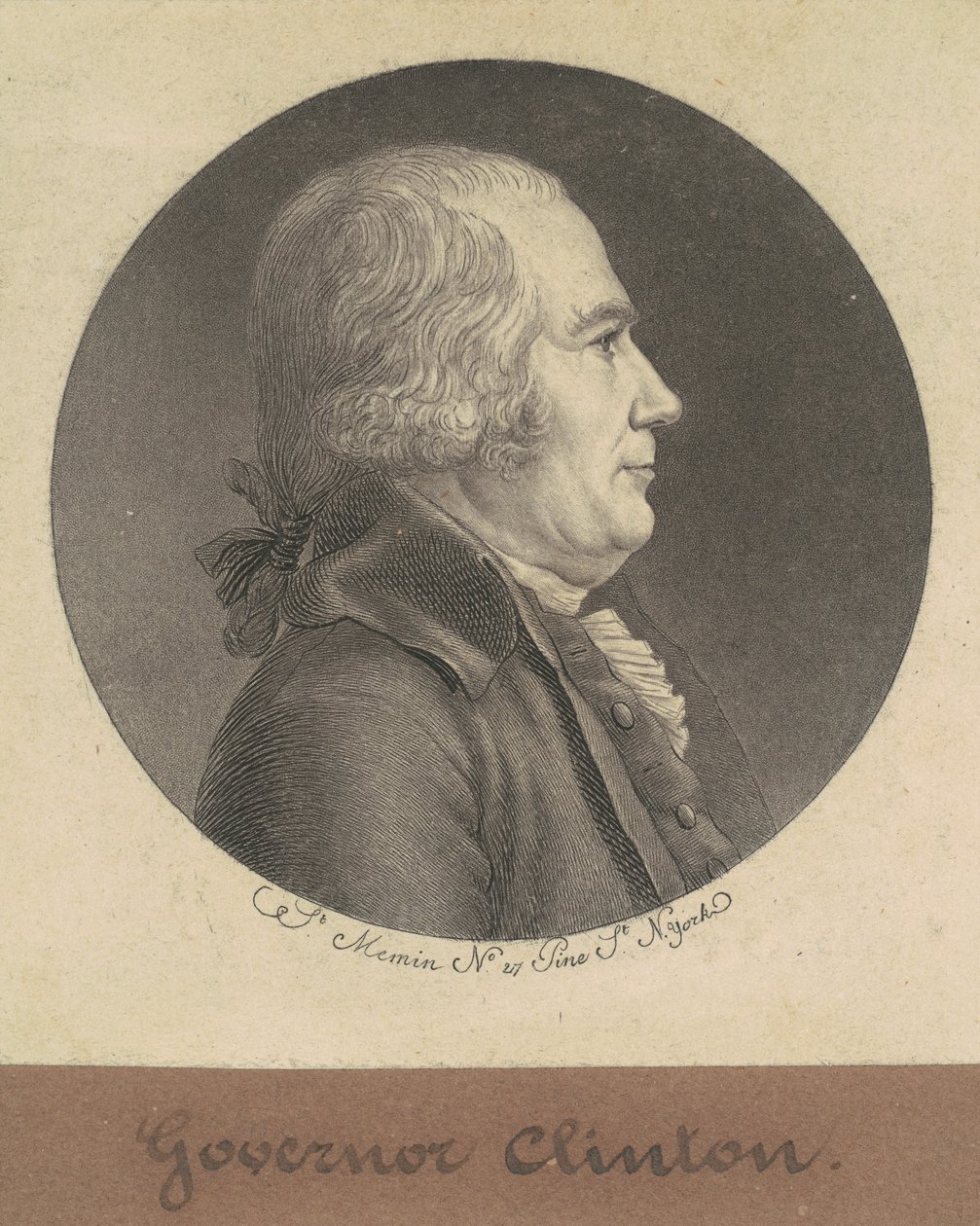 George Clinton alkotó: Charles B. J. Févret de Saint Mémin