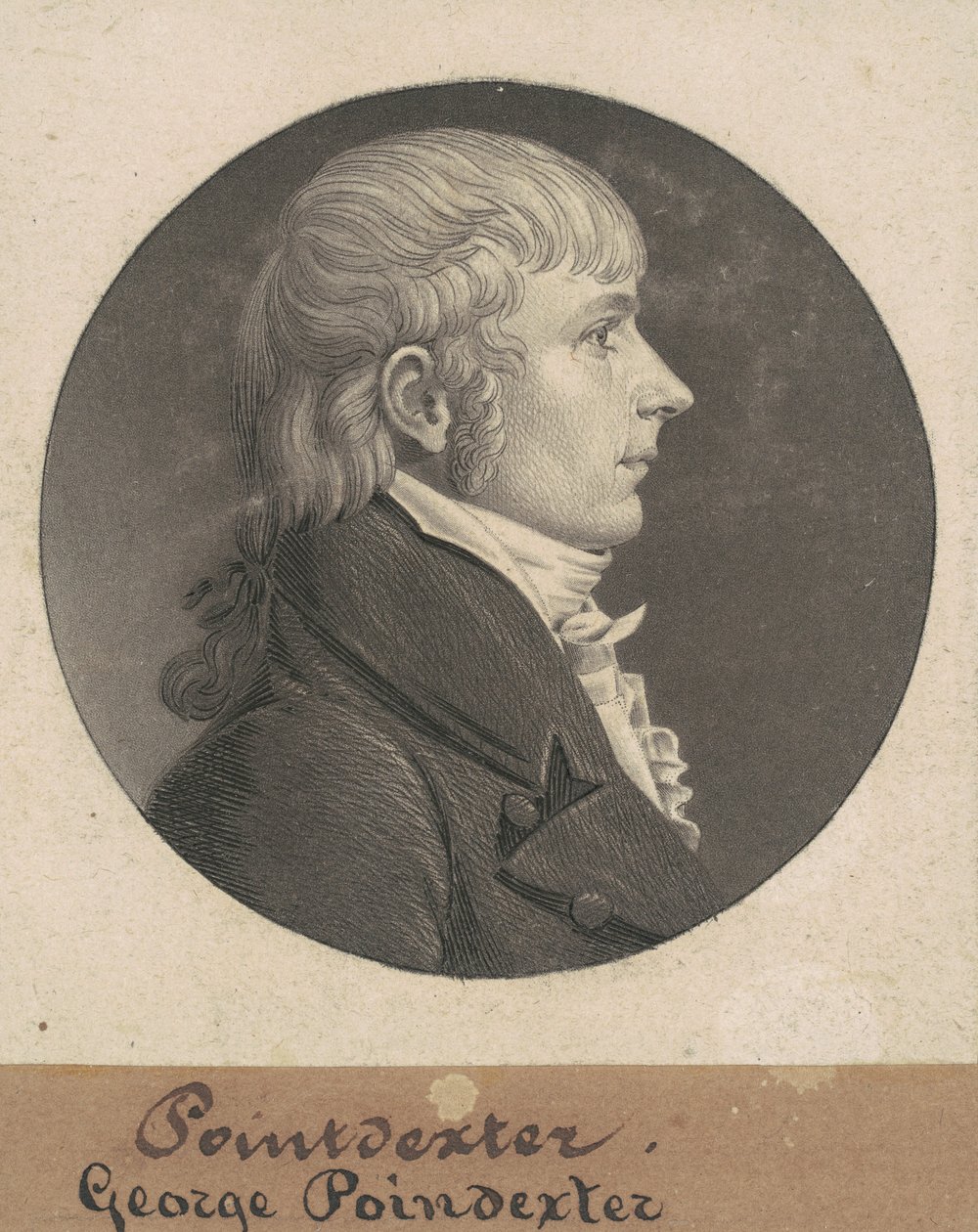 George Pointexter alkotó: Charles B. J. Févret de Saint Mémin