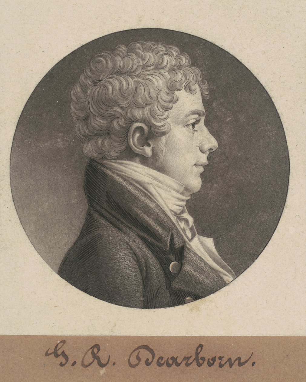 George Raleigh Dearborn alkotó: Charles B. J. Févret de Saint Mémin