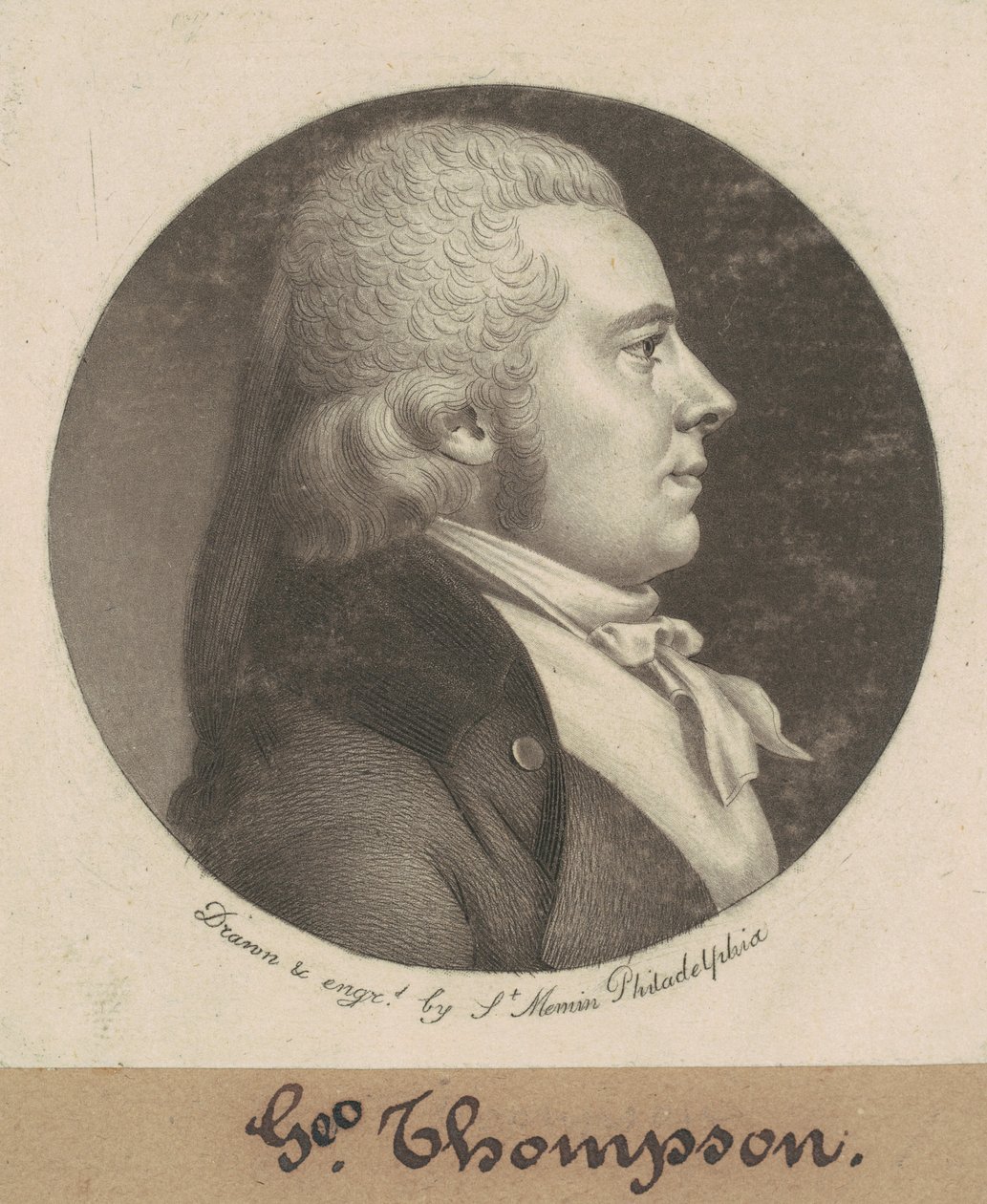 George Thompson alkotó: Charles B. J. Févret de Saint Mémin