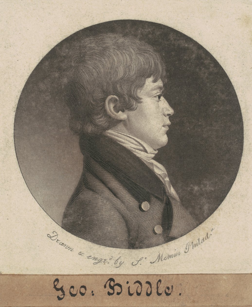 George Washington Biddle alkotó: Charles B. J. Févret de Saint Mémin