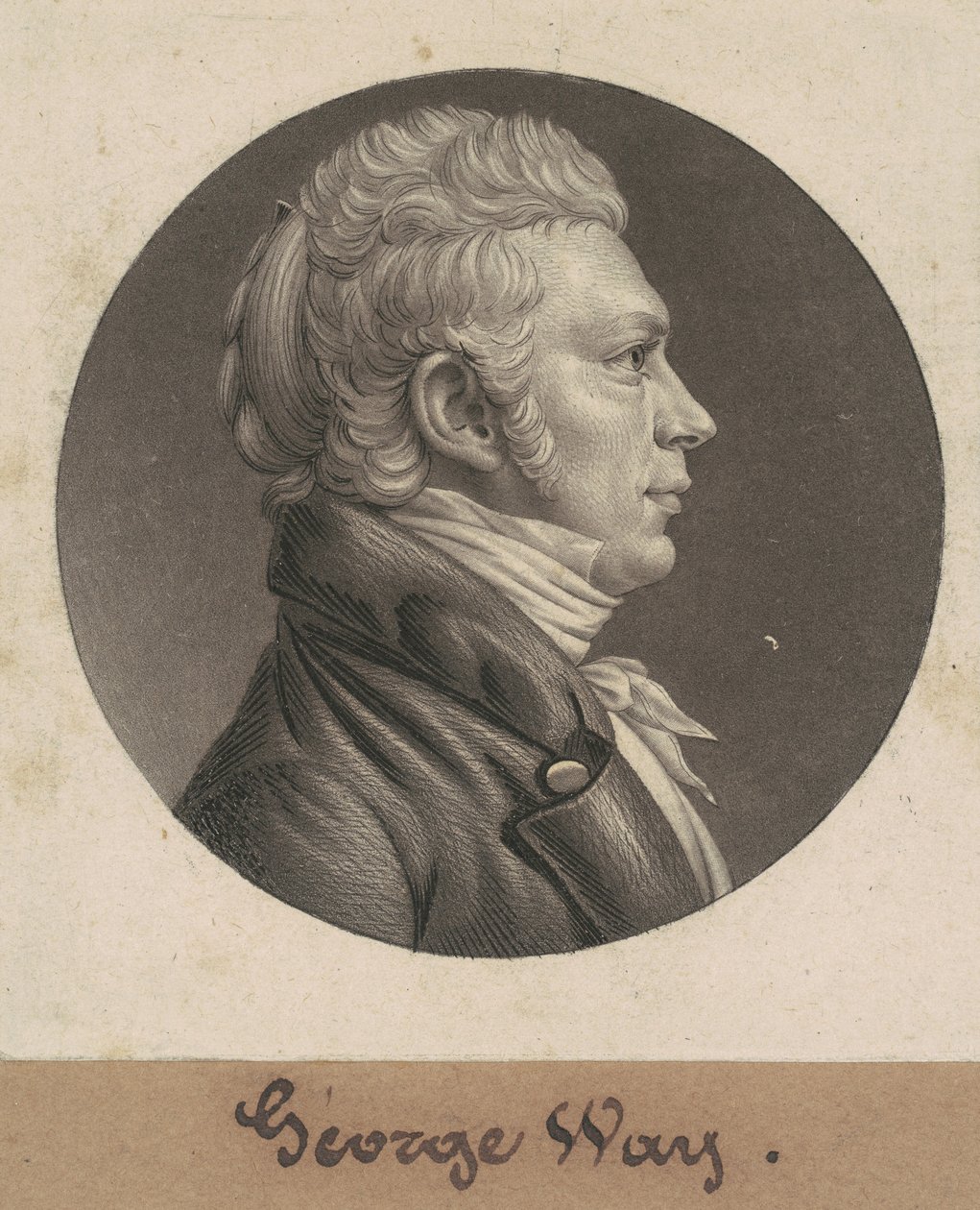 George Way alkotó: Charles B. J. Févret de Saint Mémin