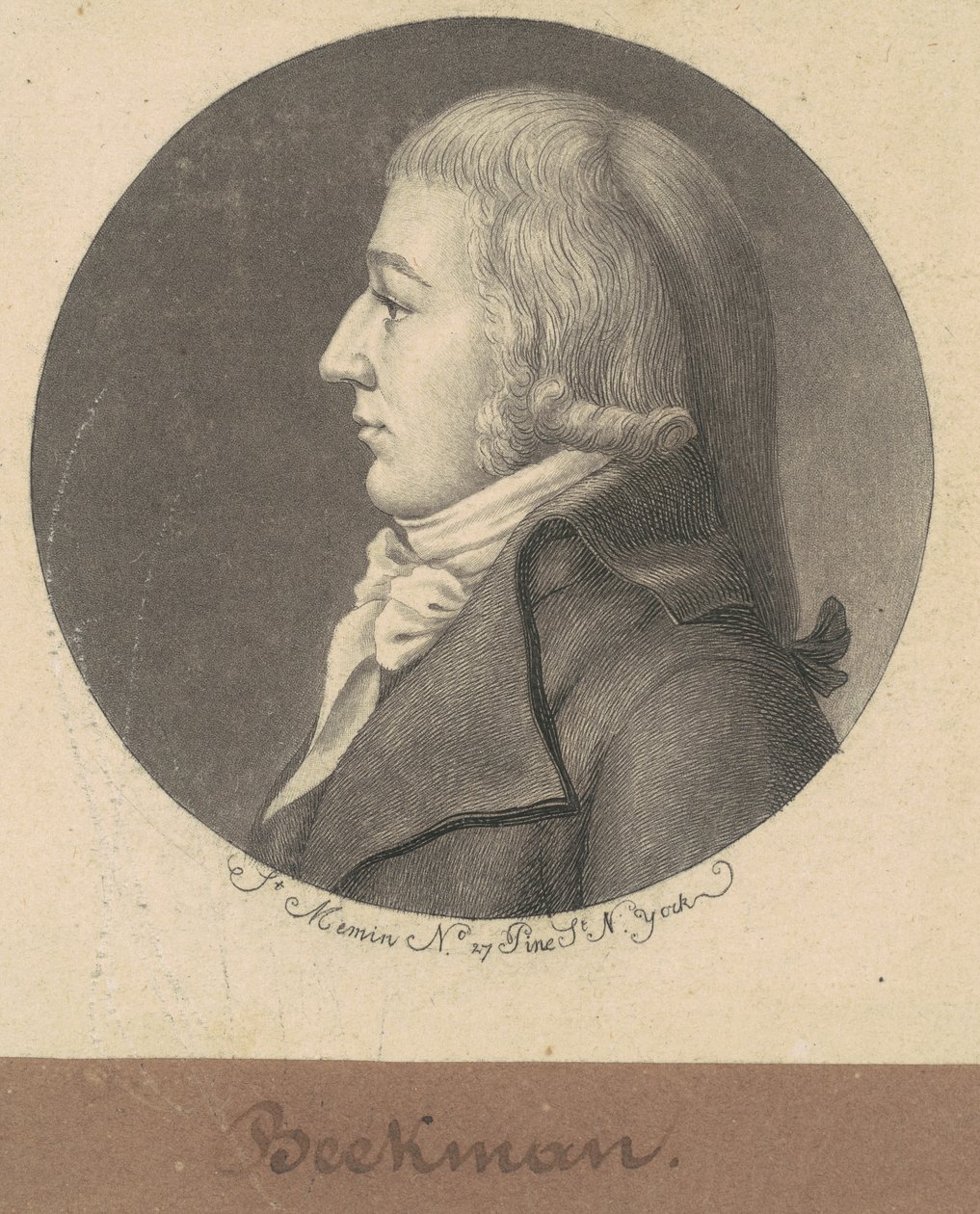 Gerard G. Beekman, Jr. alkotó: Charles B. J. Févret de Saint Mémin