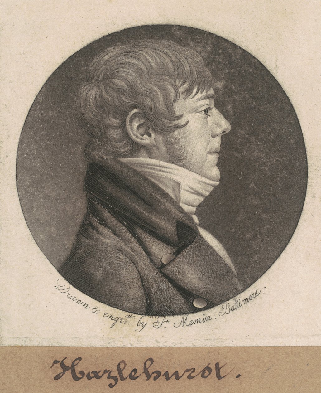 Hazlehurst alkotó: Charles B. J. Févret de Saint Mémin