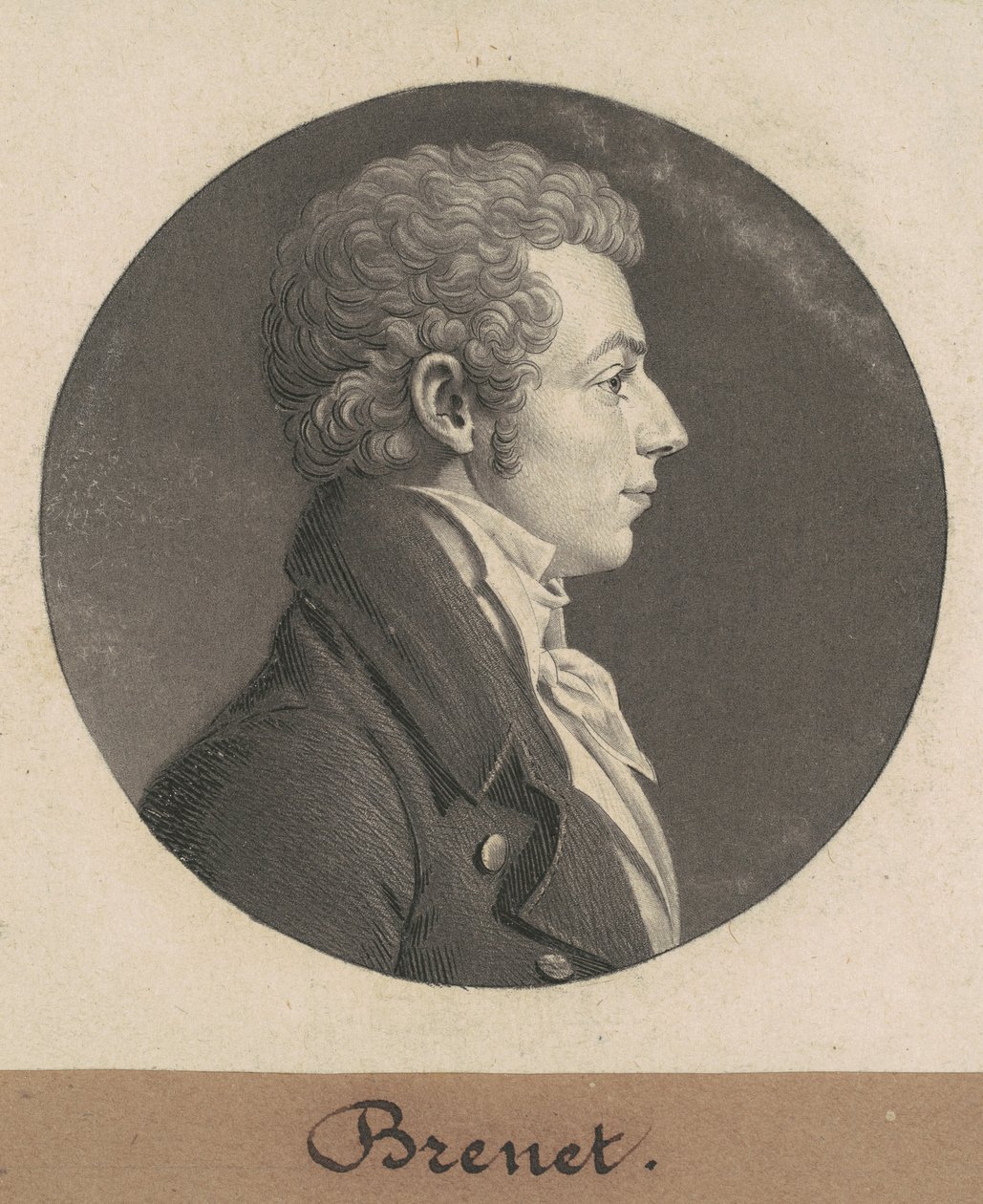Henry Brunet alkotó: Charles B. J. Févret de Saint Mémin
