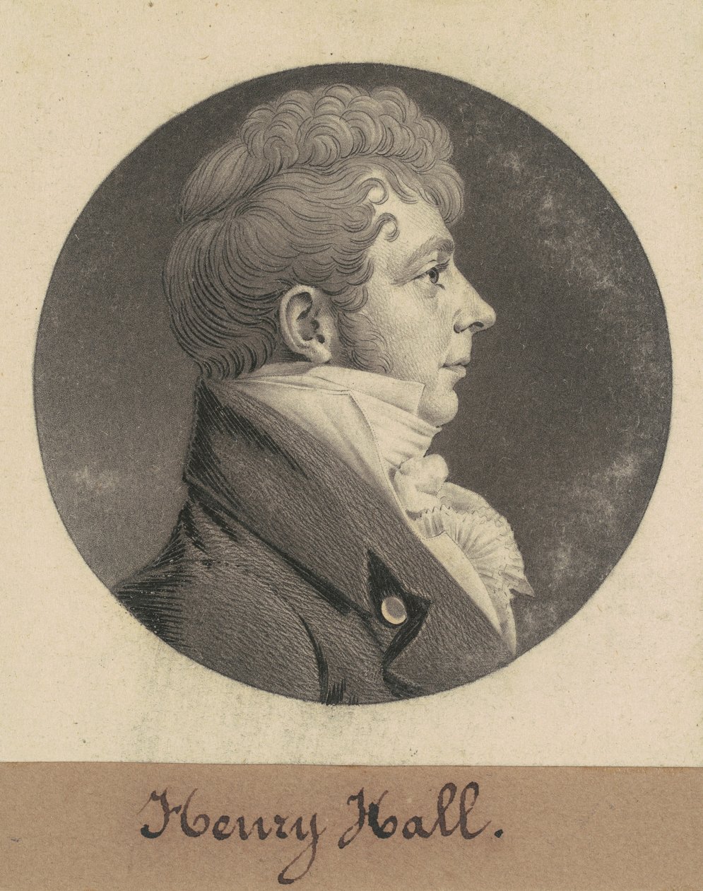 Henry Hall alkotó: Charles B. J. Févret de Saint Mémin