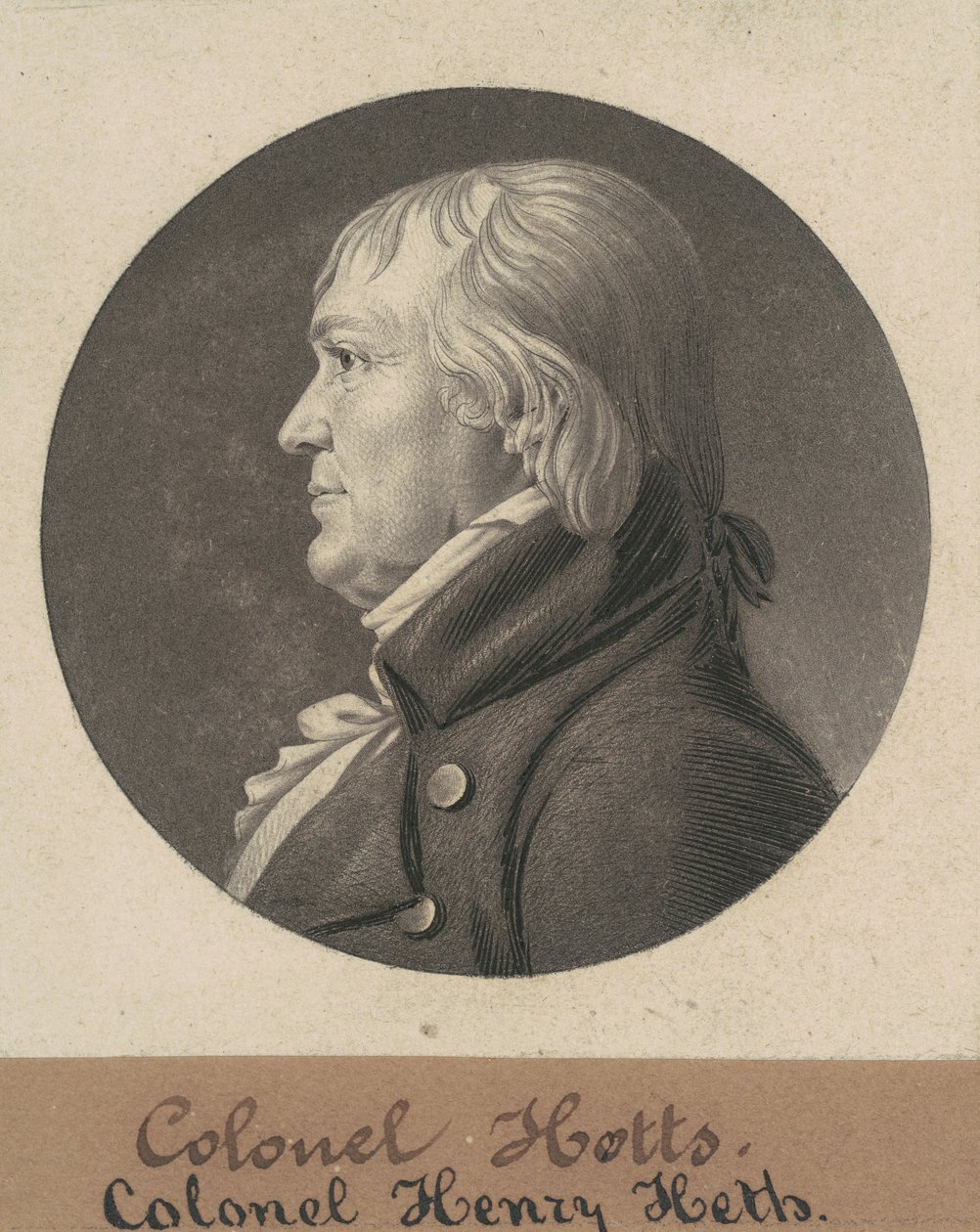 Henry Heth alkotó: Charles B. J. Févret de Saint Mémin