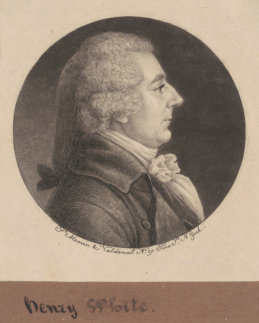 Henry White alkotó: Charles B. J. Févret de Saint Mémin