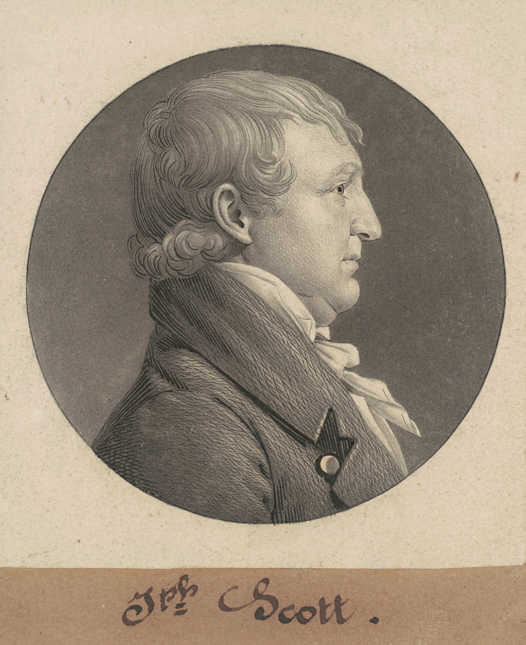 Hubbard Taylor alkotó: Charles B. J. Févret de Saint Mémin