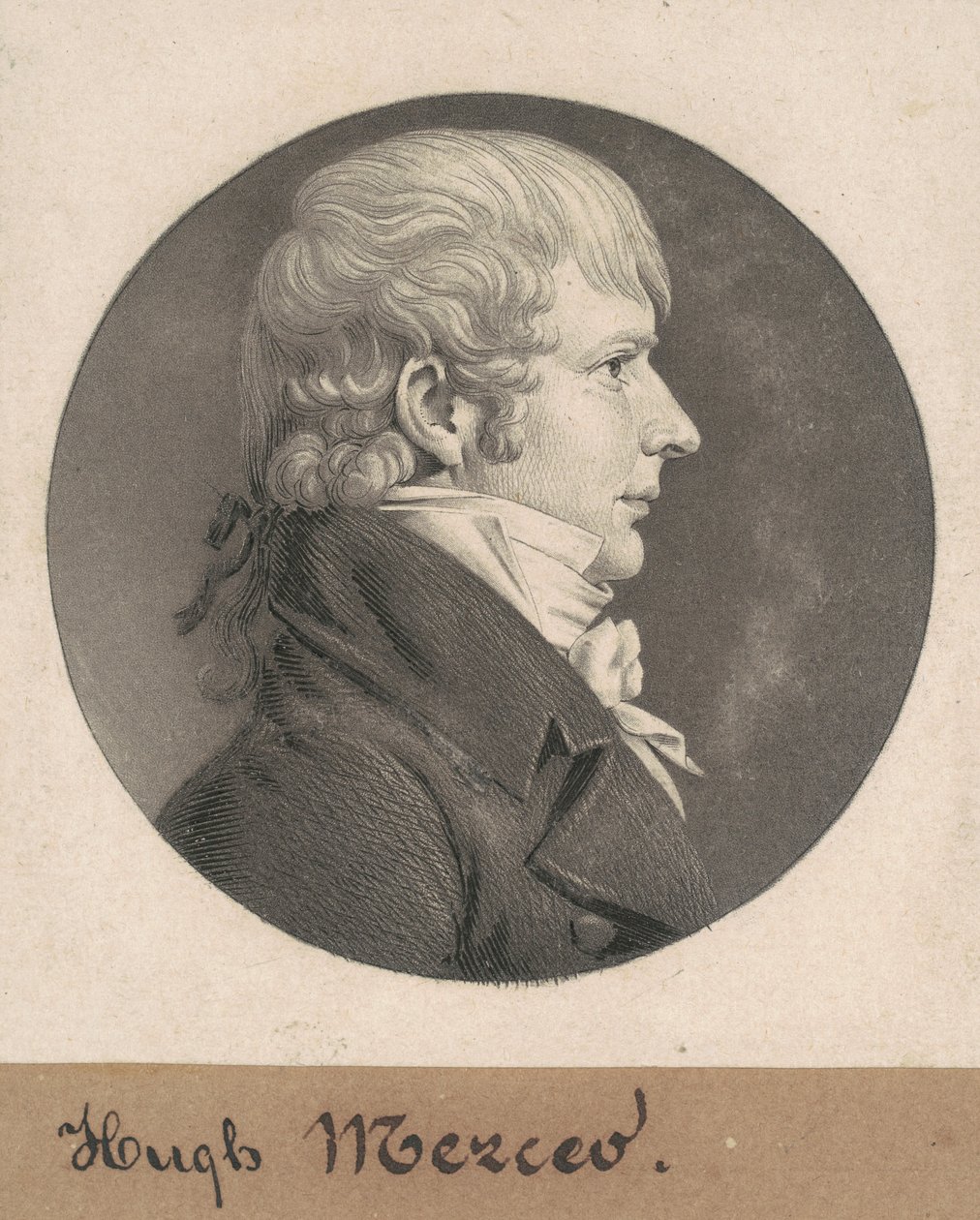 Hugh bérlő, Weedon Mercer alkotó: Charles B. J. Févret de Saint Mémin