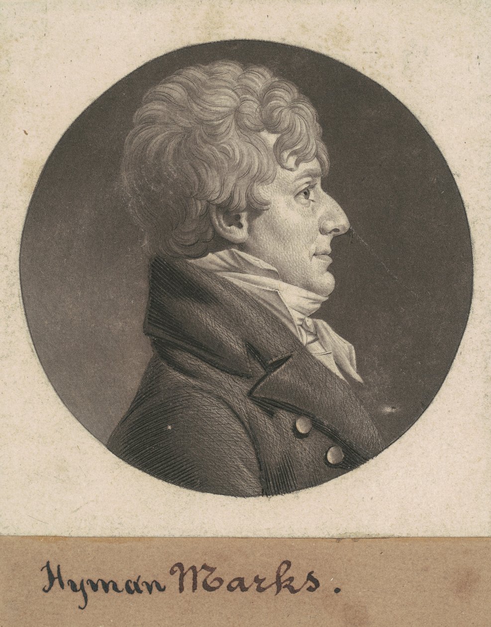 Hyman Marks alkotó: Charles B. J. Févret de Saint Mémin