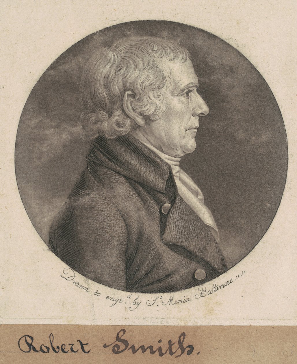 Isaac Smith II alkotó: Charles B. J. Févret de Saint Mémin