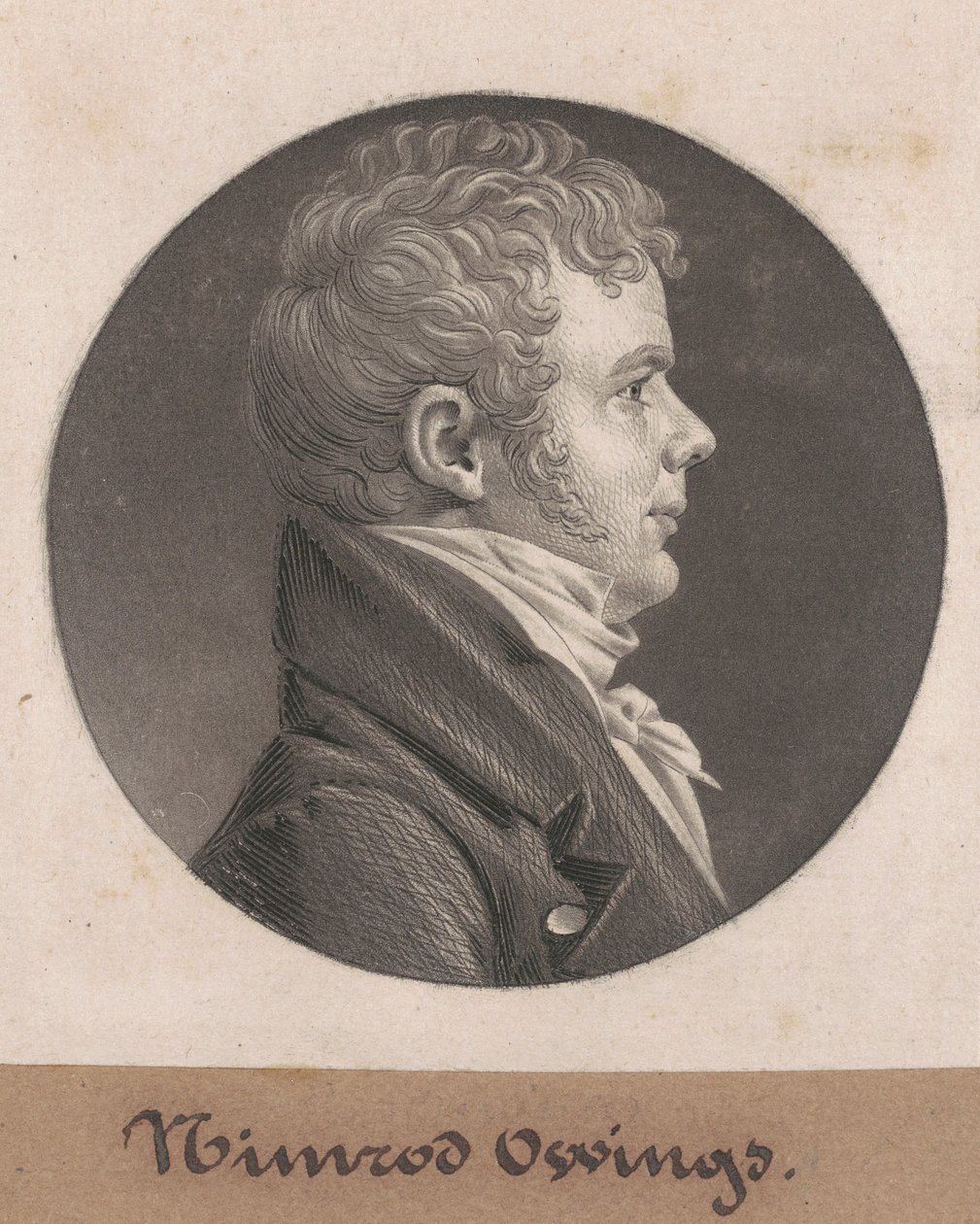 Isaac Van Bibber alkotó: Charles B. J. Févret de Saint Mémin