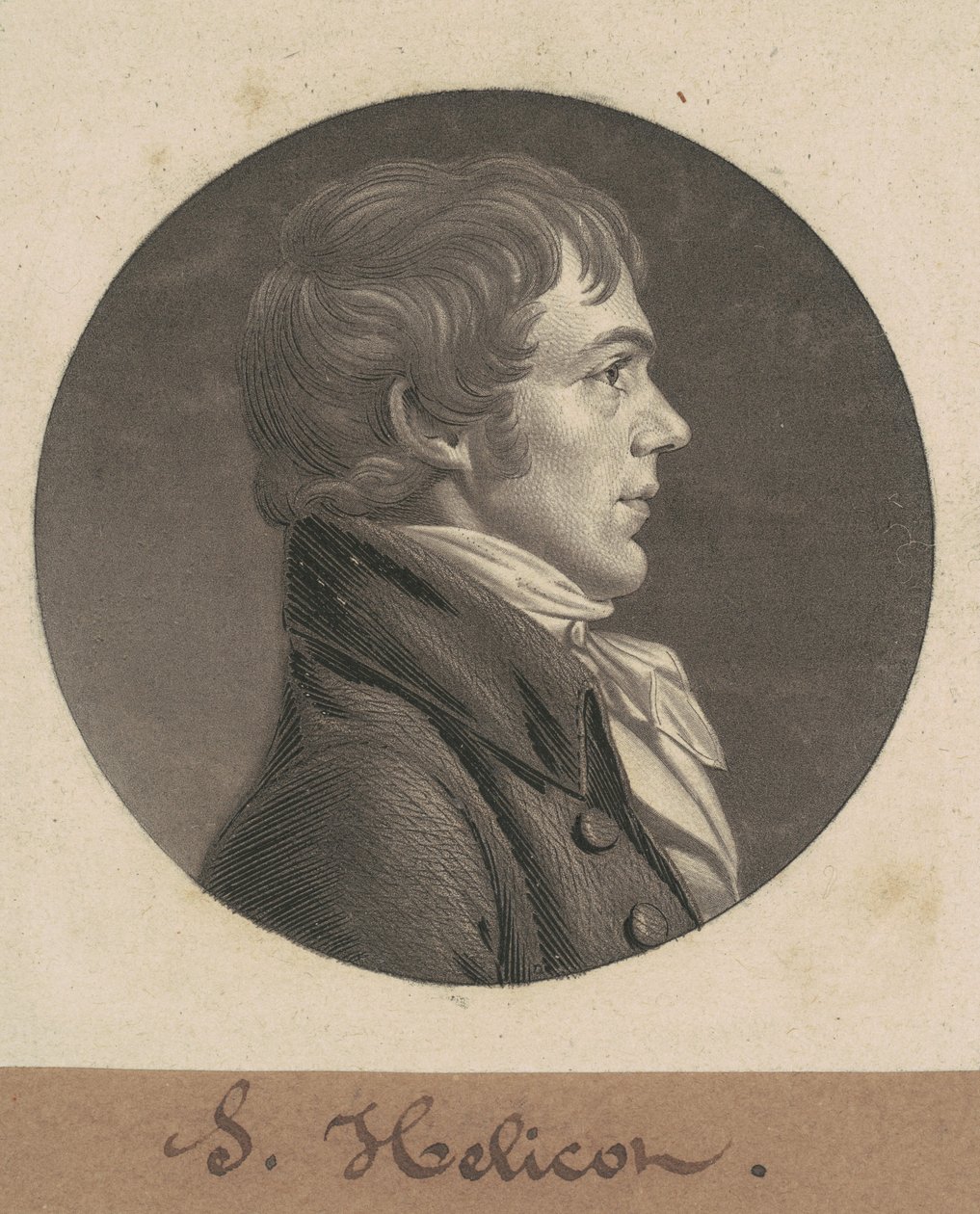 J. Ellicott alkotó: Charles B. J. Févret de Saint Mémin