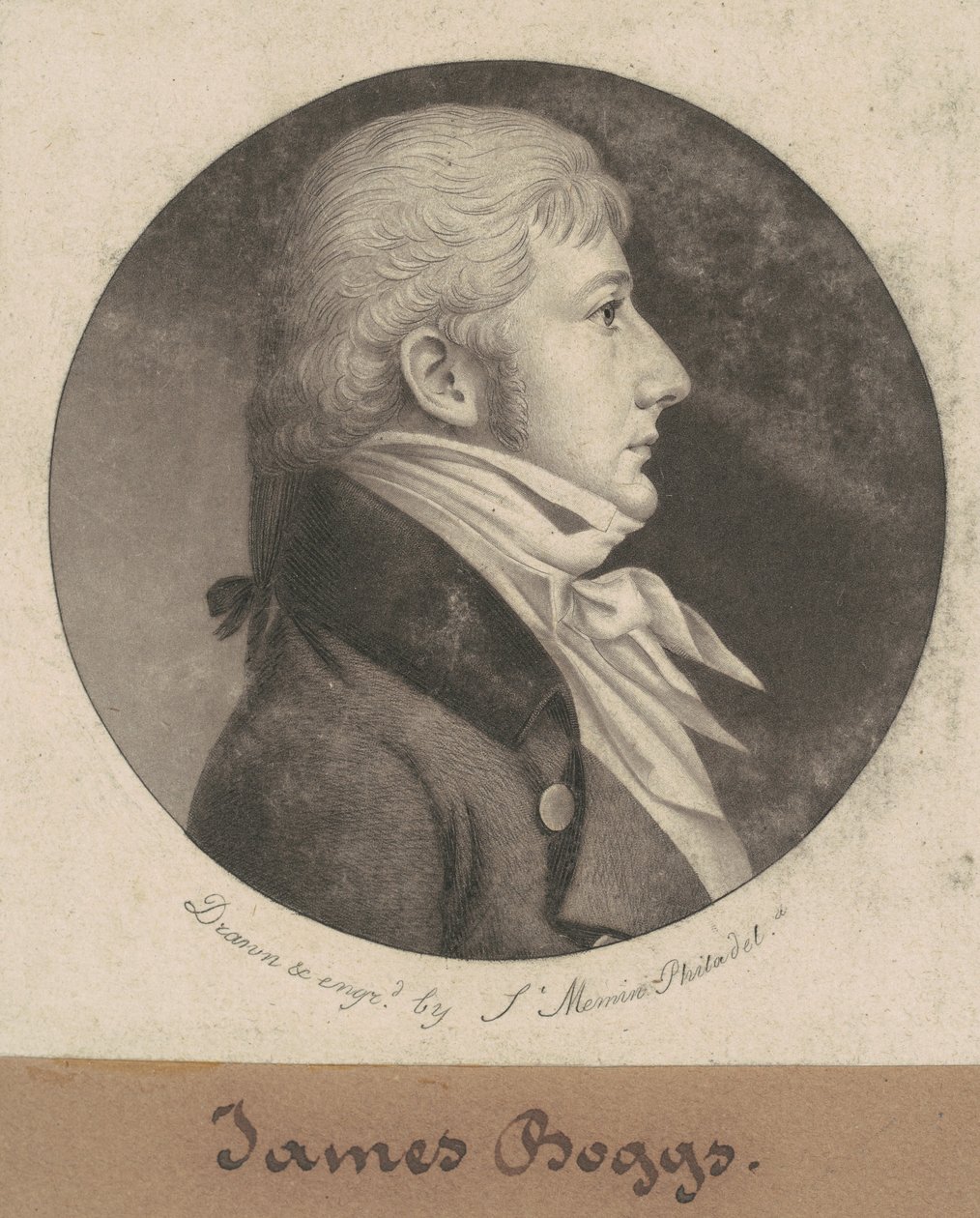 James Boggs alkotó: Charles B. J. Févret de Saint Mémin