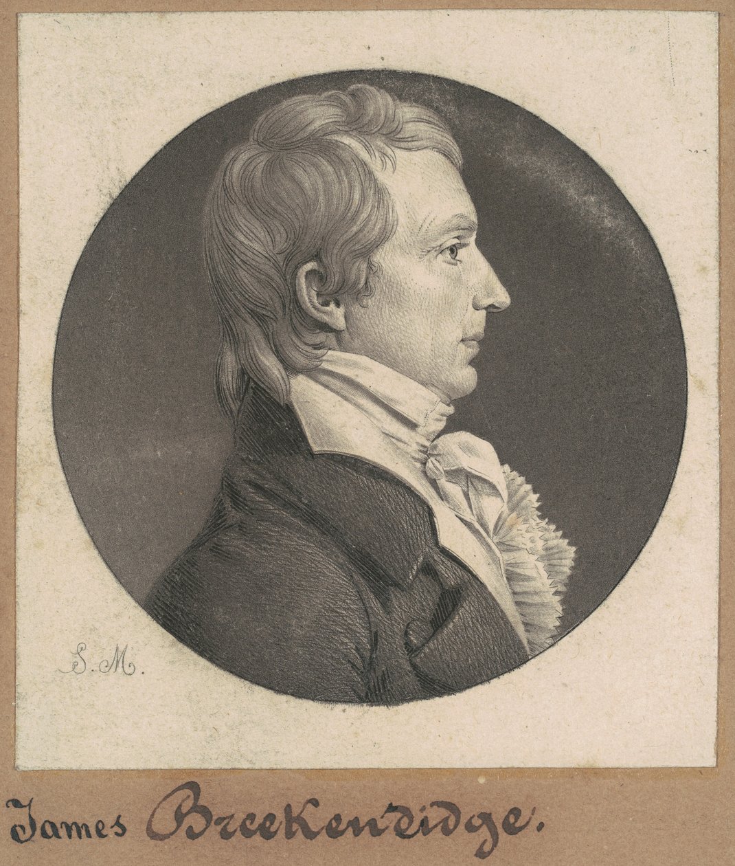 James Breckinridge alkotó: Charles B. J. Févret de Saint Mémin