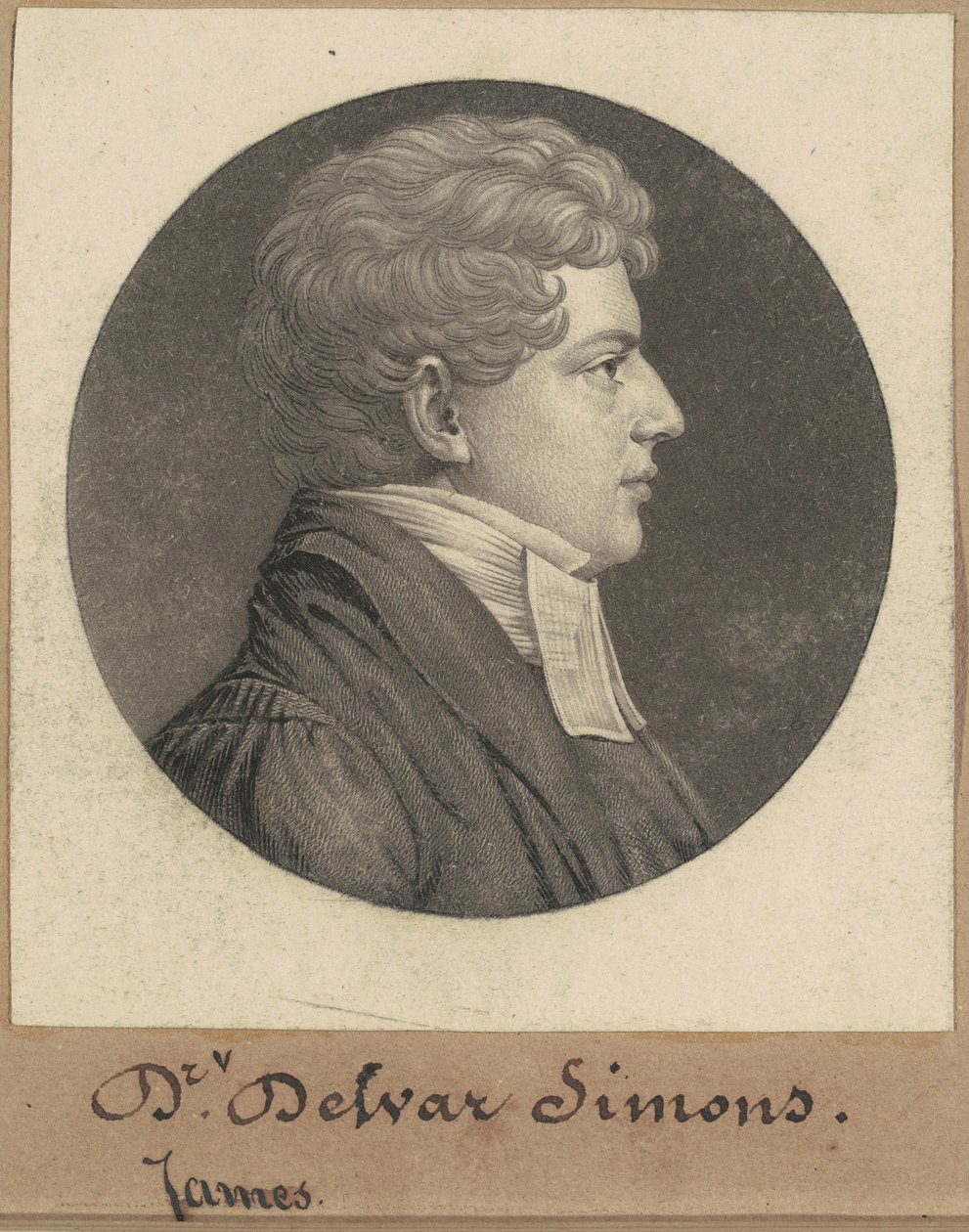 James Dewar Simons alkotó: Charles B. J. Févret de Saint Mémin