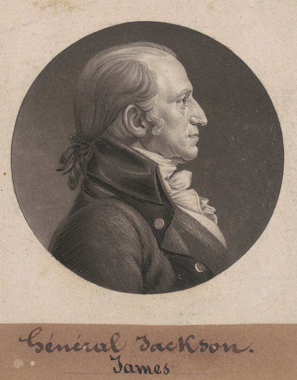 James Jackson alkotó: Charles B. J. Févret de Saint Mémin